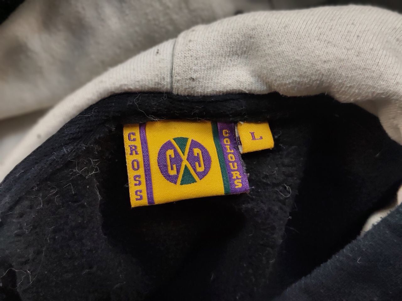 Cross Colours Vintage 90’s Cross Colours Without Prejudice Hip Hop Hoodie Size US L / EU 52-54 / 3 - 20 Thumbnail