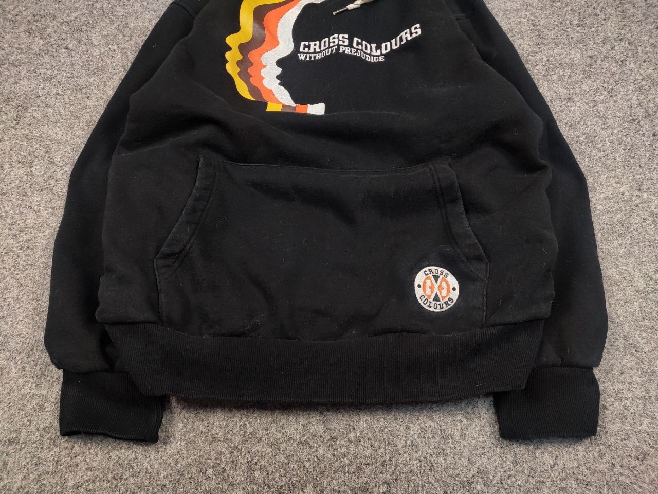 Cross Colours Vintage 90’s Cross Colours Without Prejudice Hip Hop Hoodie Size US L / EU 52-54 / 3 - 8 Thumbnail