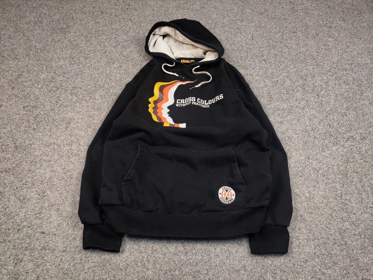 Cross Colours Vintage 90’s Cross Colours Without Prejudice Hip Hop Hoodie Size US L / EU 52-54 / 3 - 12 Thumbnail