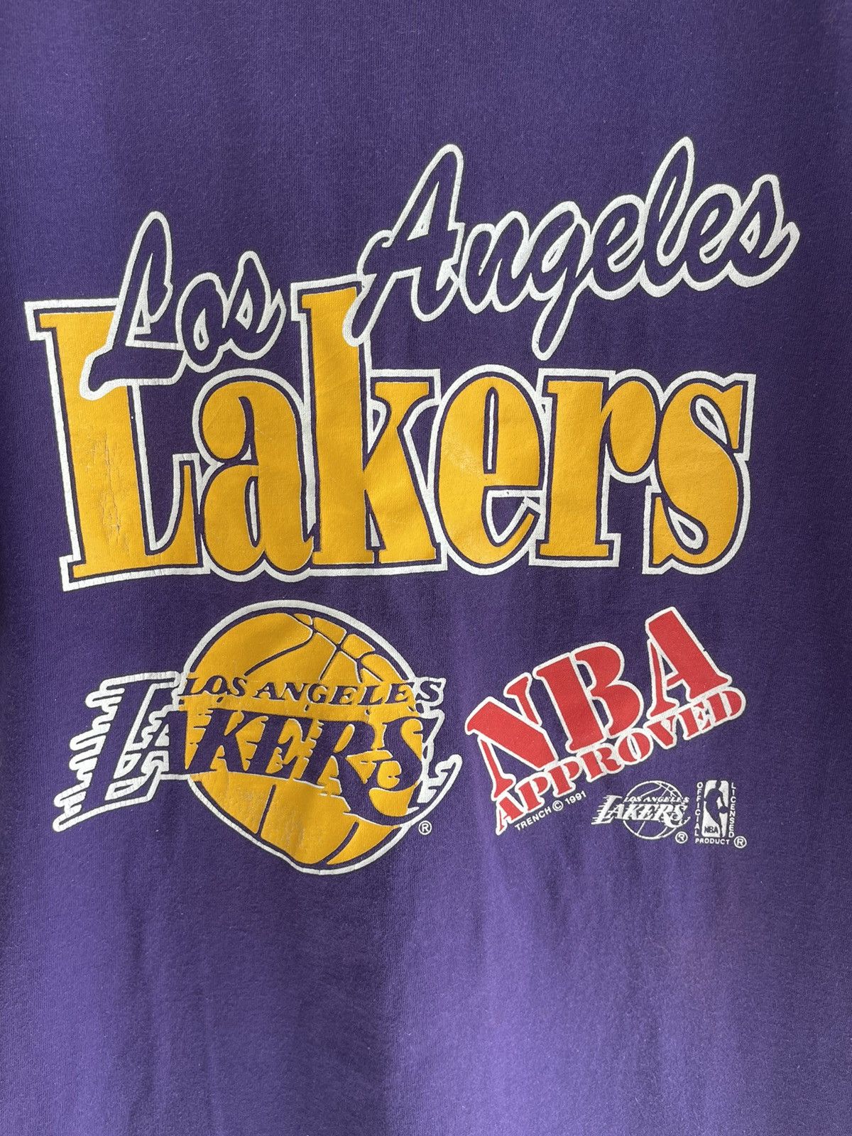 NBA × Vintage Vintage 90’s Los Angeles LAKERS NBA Tee Size US L / EU 52-54 / 3 - 2 Thumbnail