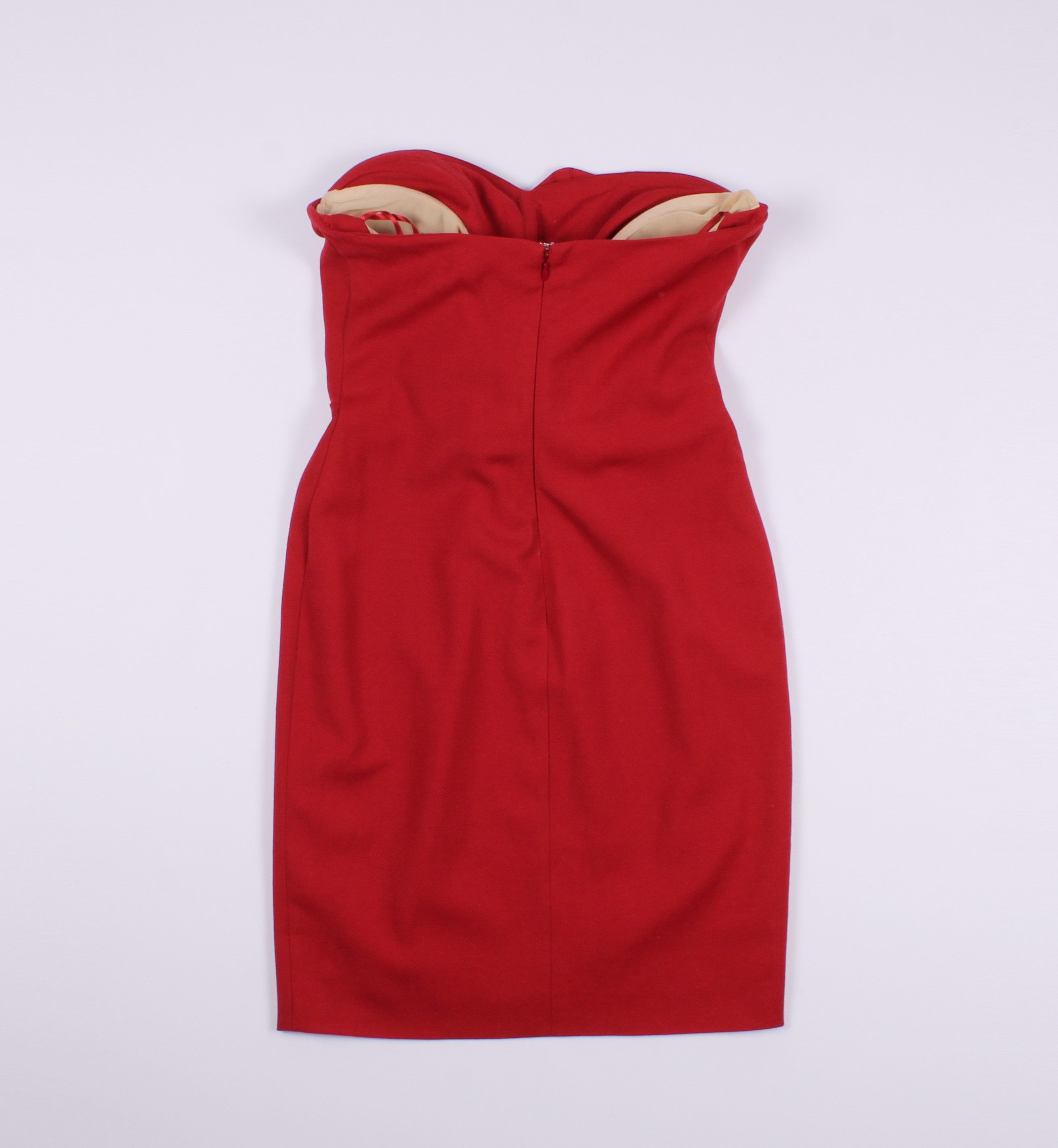 Dsquared2 Dsquared2 Wool Strapless Mini Corset Dress Size M / US 6-8 / IT 42-44 - 11 Thumbnail
