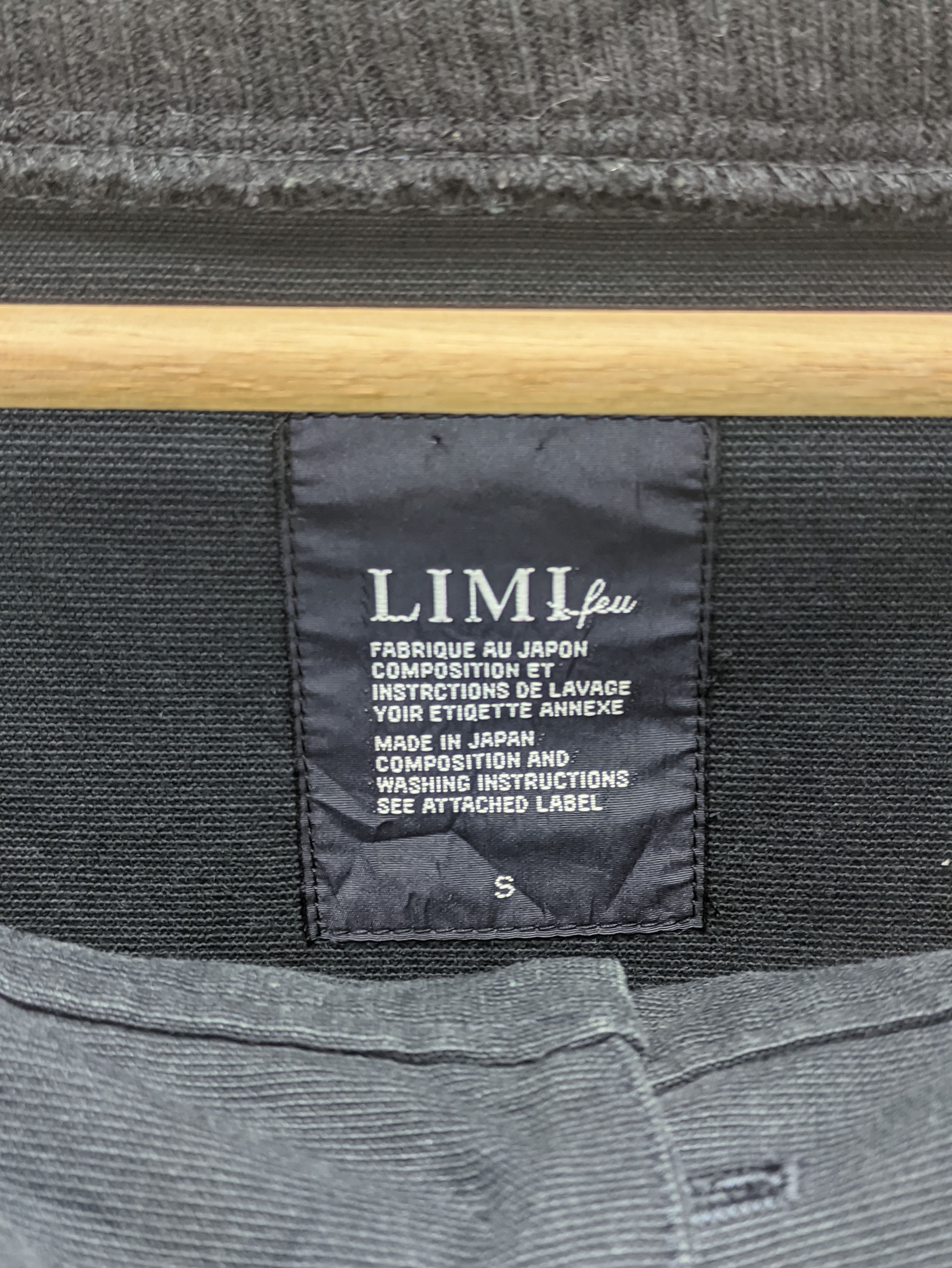 Limi Feu Steals🔥Limi Feu Jacket Button Up Big Neck Rare Size M / US 6-8 / IT 42-44 - 3 Thumbnail