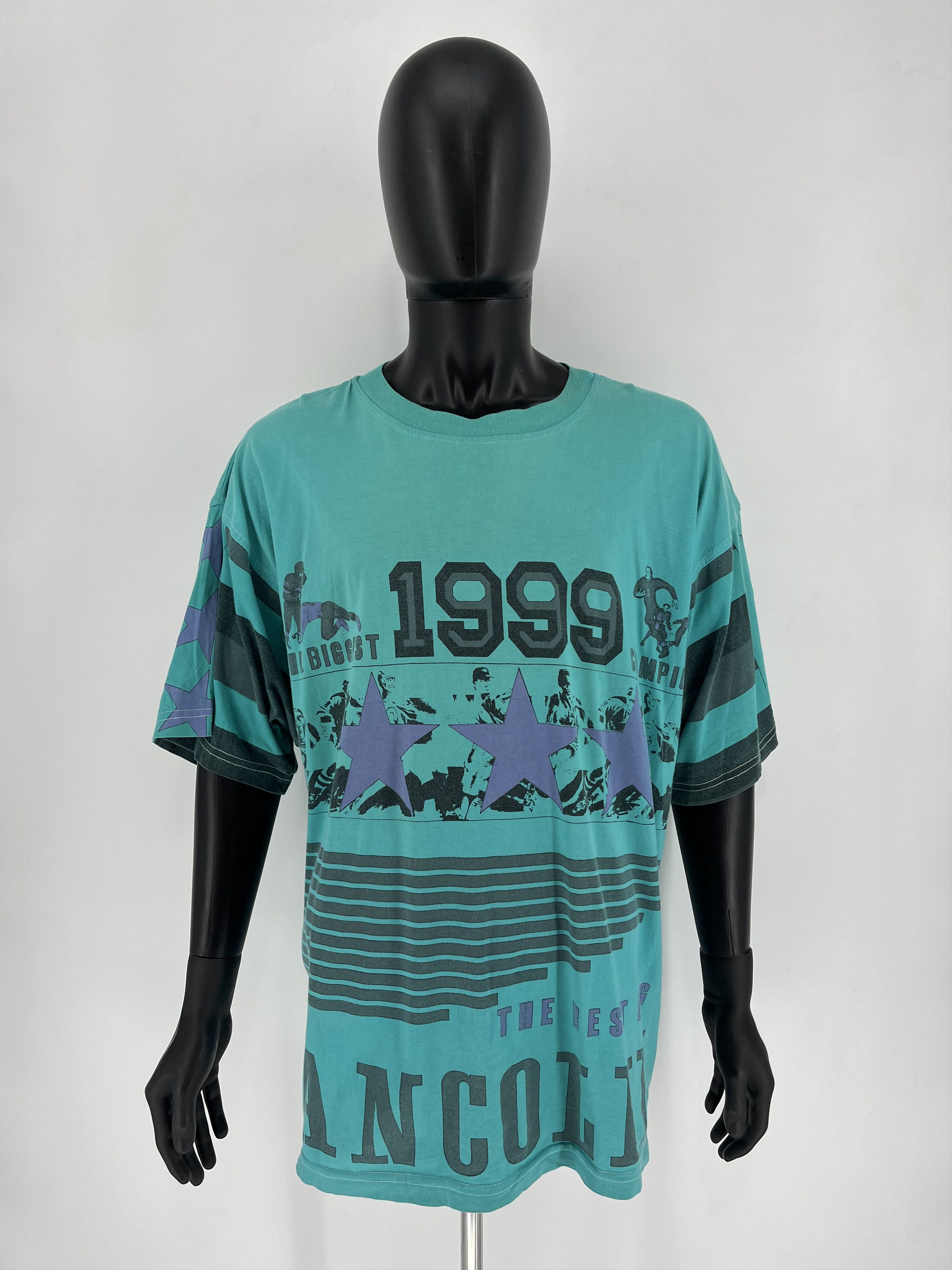 NFL × Sports Specialties × Vintage Vintage 90s NFL American Football fullprint tees Size US XL / EU 56 / 4 - 2 Thumbnail
