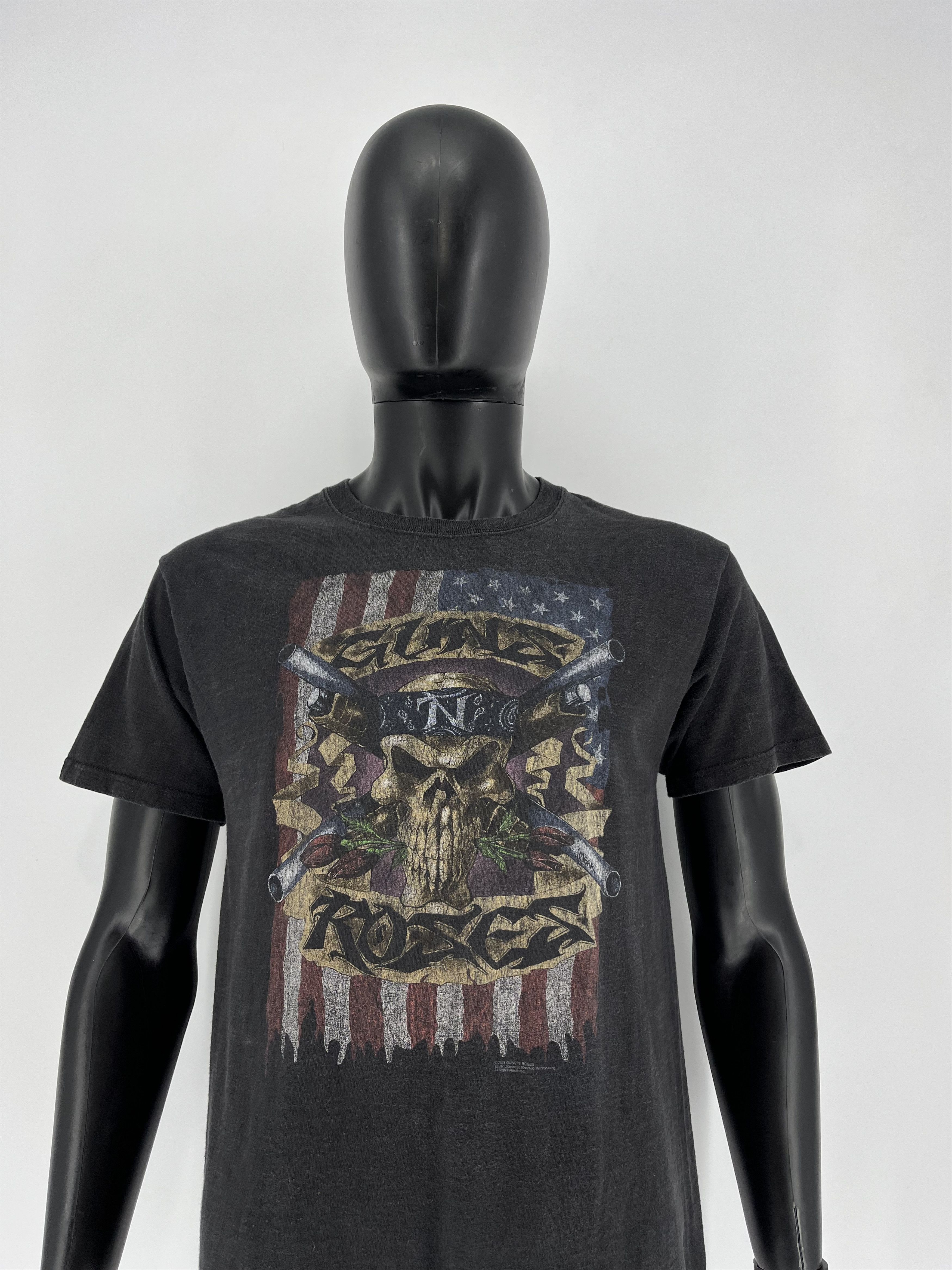 Guns N' Roses × Vintage Vintage 2008 Guns And Roses tee Band Rock Metal streetwear Size US S / EU 44-46 / 1 - 6 Thumbnail