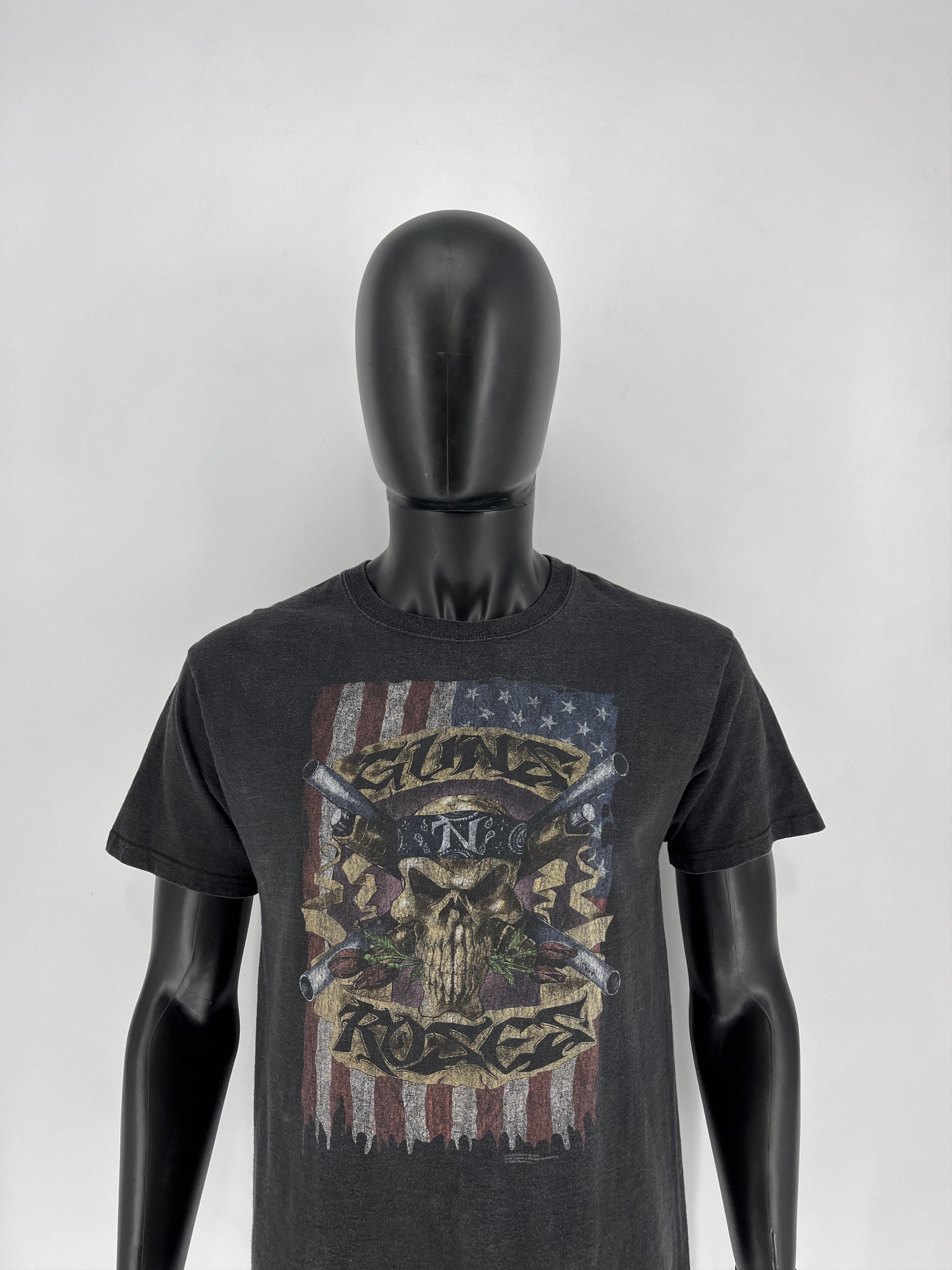 Guns N' Roses × Vintage Vintage 2008 Guns And Roses tee Band Rock Metal streetwear Size US S / EU 44-46 / 1 - 1 Thumbnail