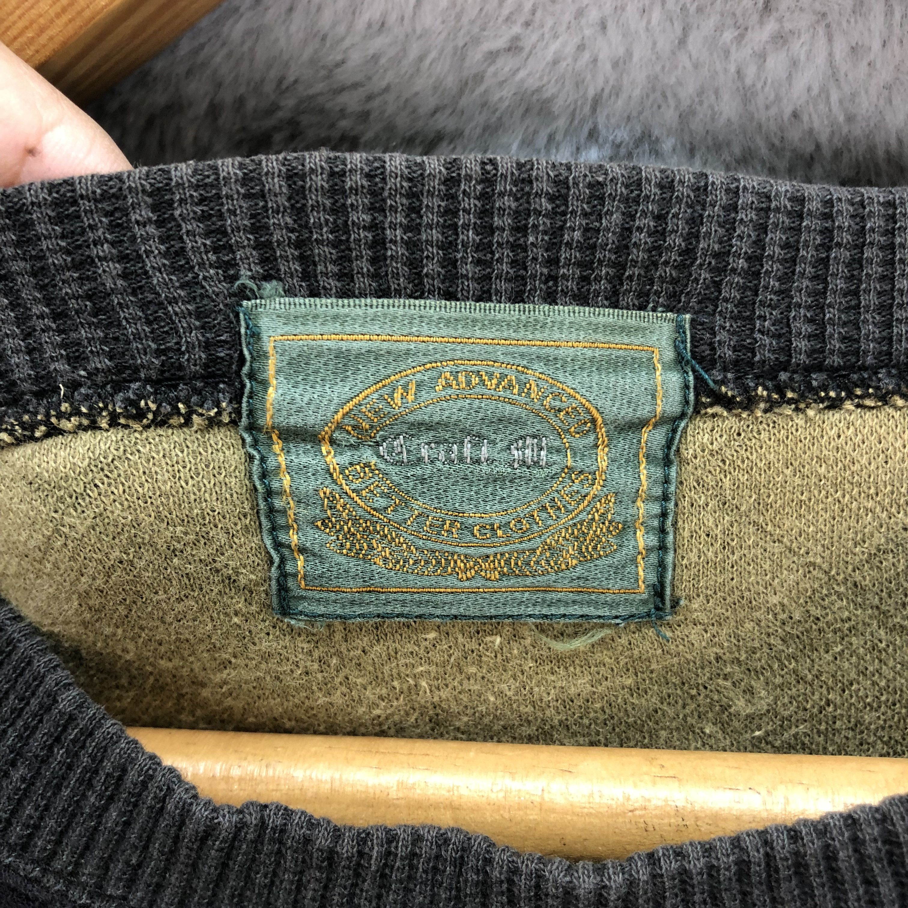 Japanese Brand Schwarz Wei B All Major Sport Quiltted Sweatshirts #5998-217 Size US L / EU 52-54 / 3 - 9 Thumbnail