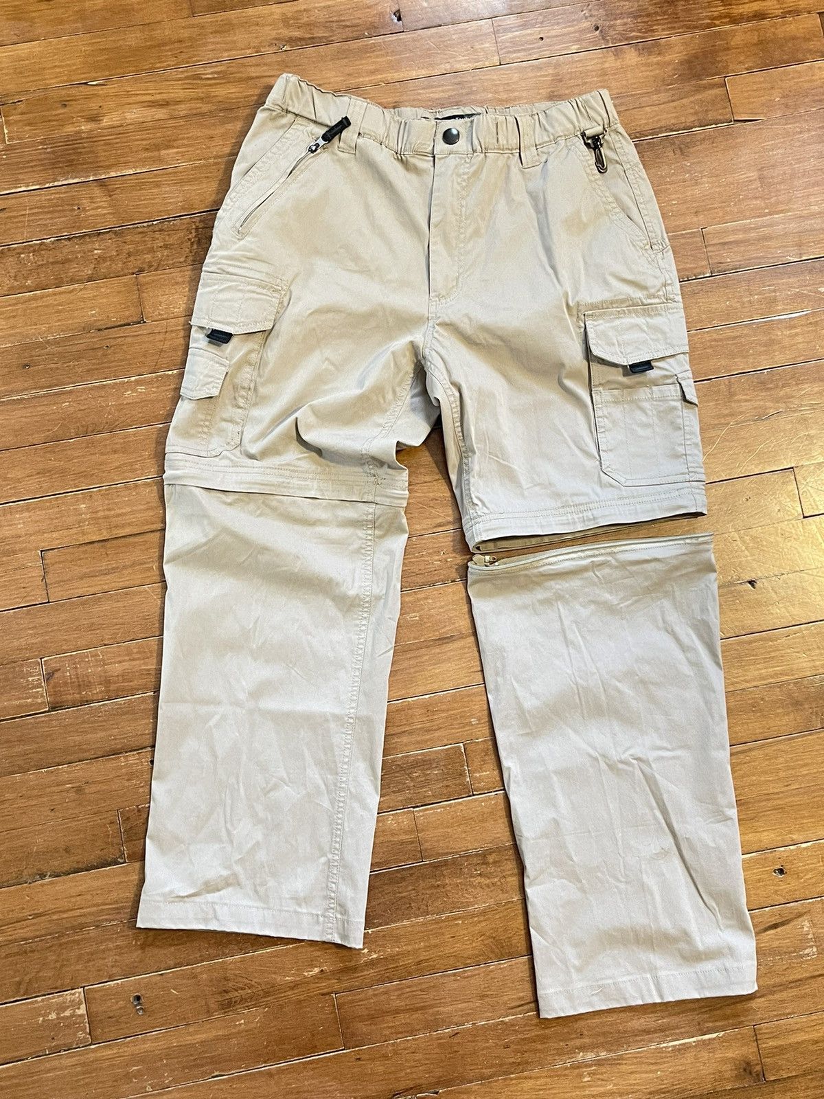 Designer Tactical Hiking Cargo Pants Shorts Gorpcore Zip Off Outdoor Size US 34 / EU 50 - 1 Thumbnail