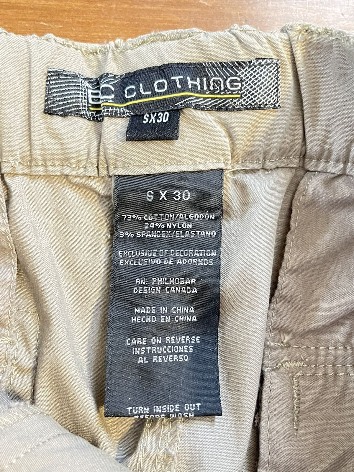 Designer Tactical Hiking Cargo Pants Shorts Gorpcore Zip Off Outdoor Size US 34 / EU 50 - 3 Thumbnail