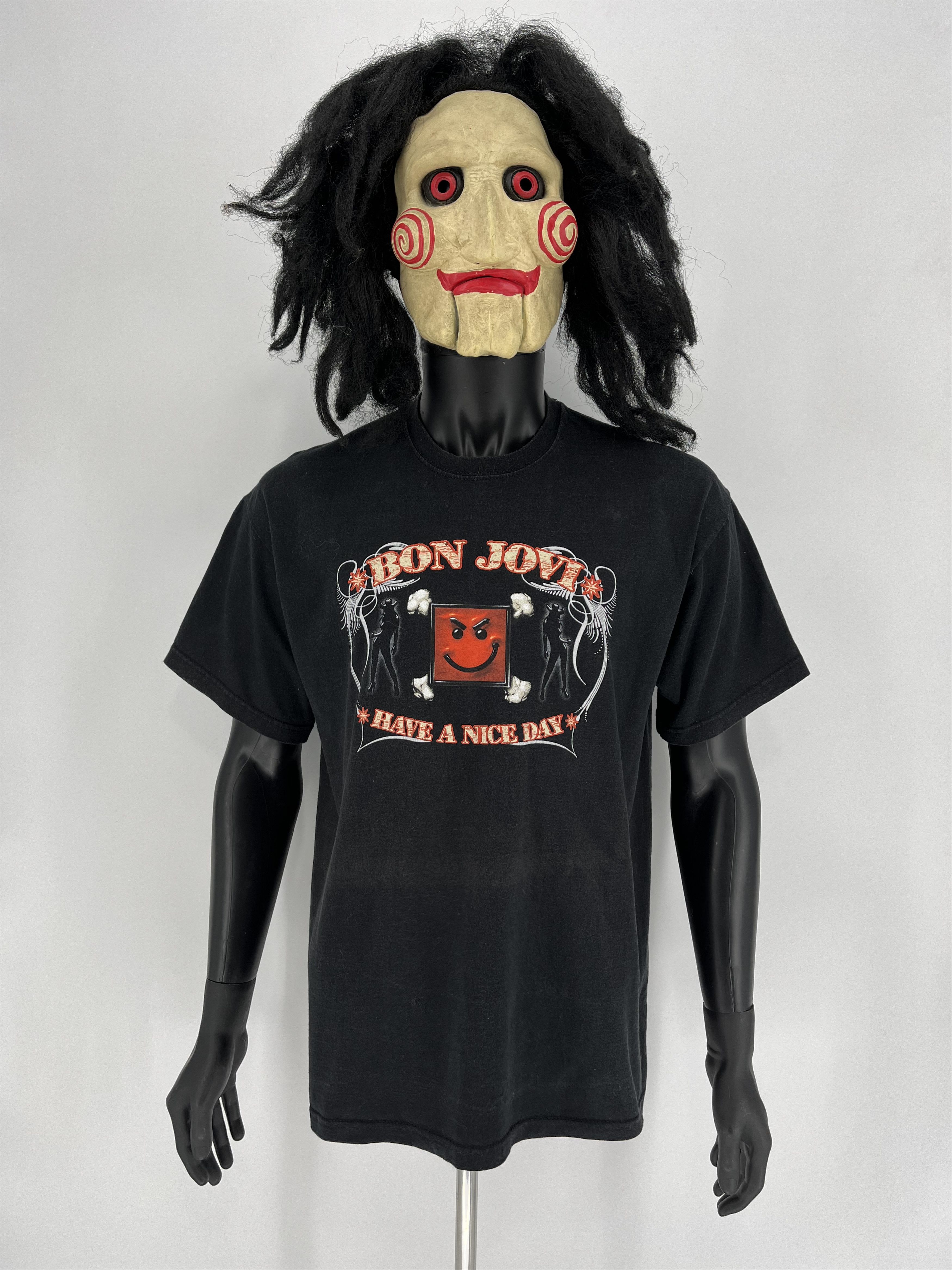 Band Tees × Bon Jovi Vintage Y2K Bon Have A Nice Day 2005 Jovi T-Shirt Size US L / EU 52-54 / 3 - 2 Thumbnail
