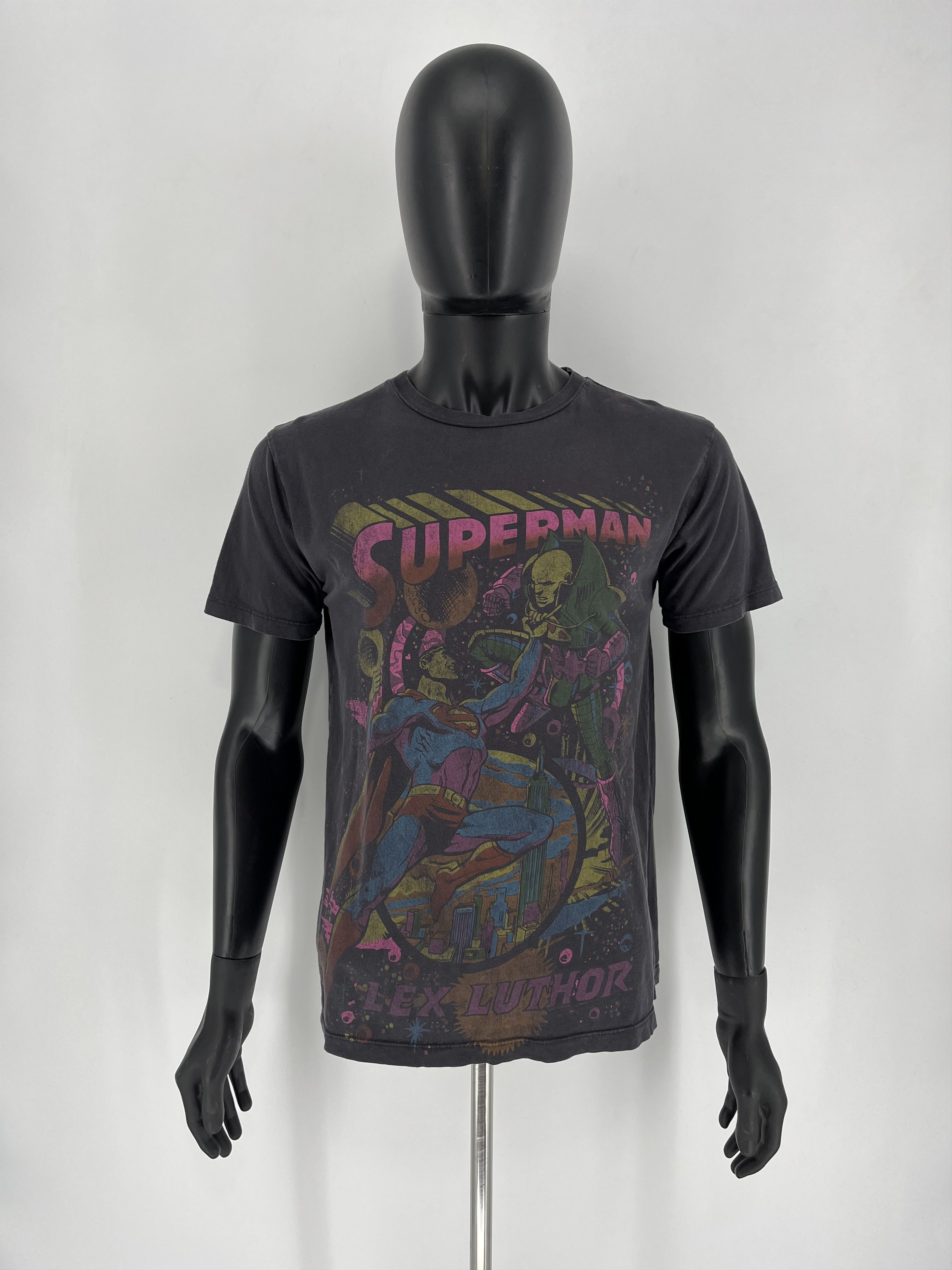 DC Comics × Vintage Vintage Superman vs. Lex Luther graphic tee Comics Overprint Size US S / EU 44-46 / 1 - 2 Thumbnail
