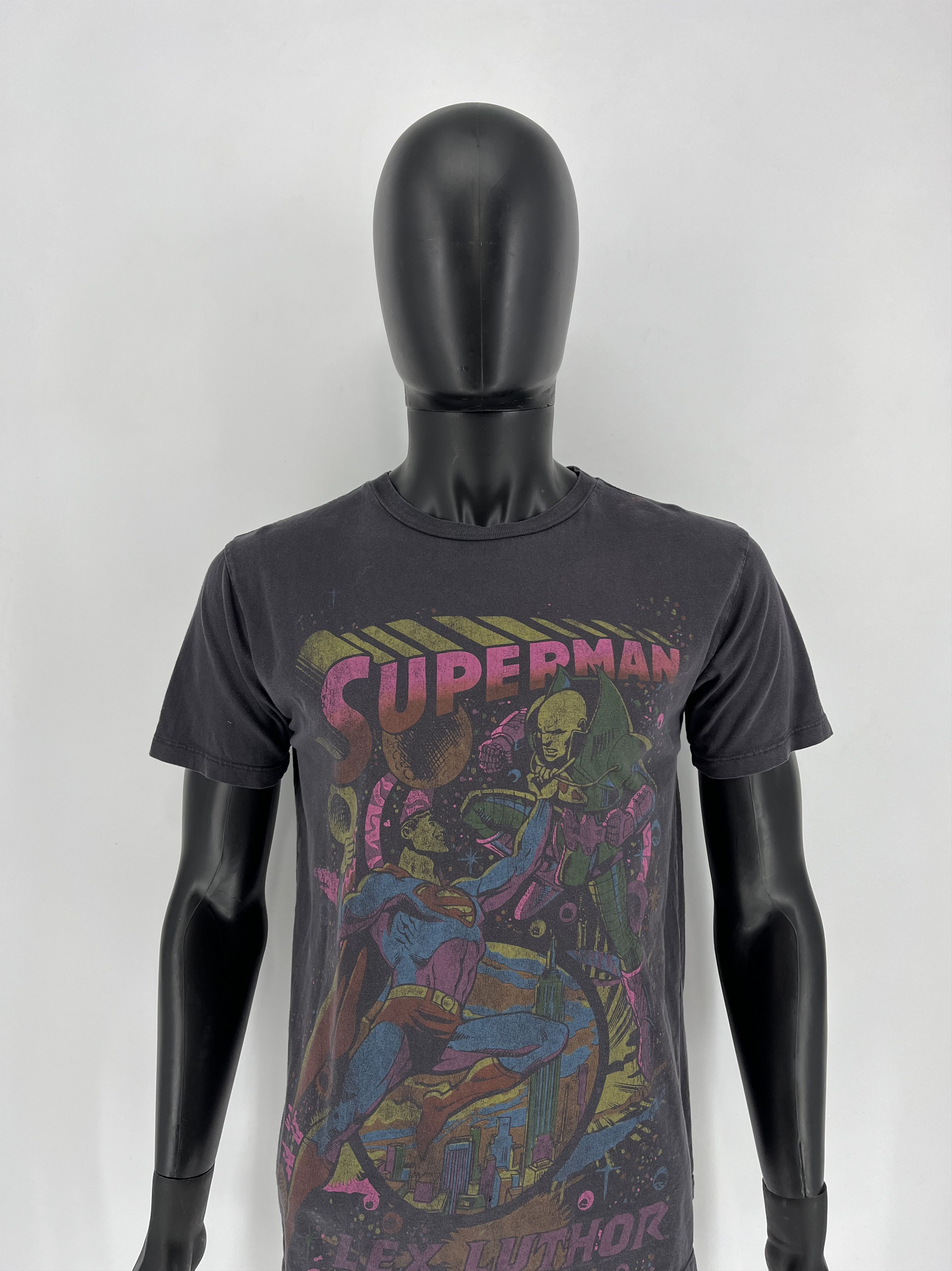 DC Comics × Vintage Vintage Superman vs. Lex Luther graphic tee Comics Overprint Size US S / EU 44-46 / 1 - 1 Thumbnail