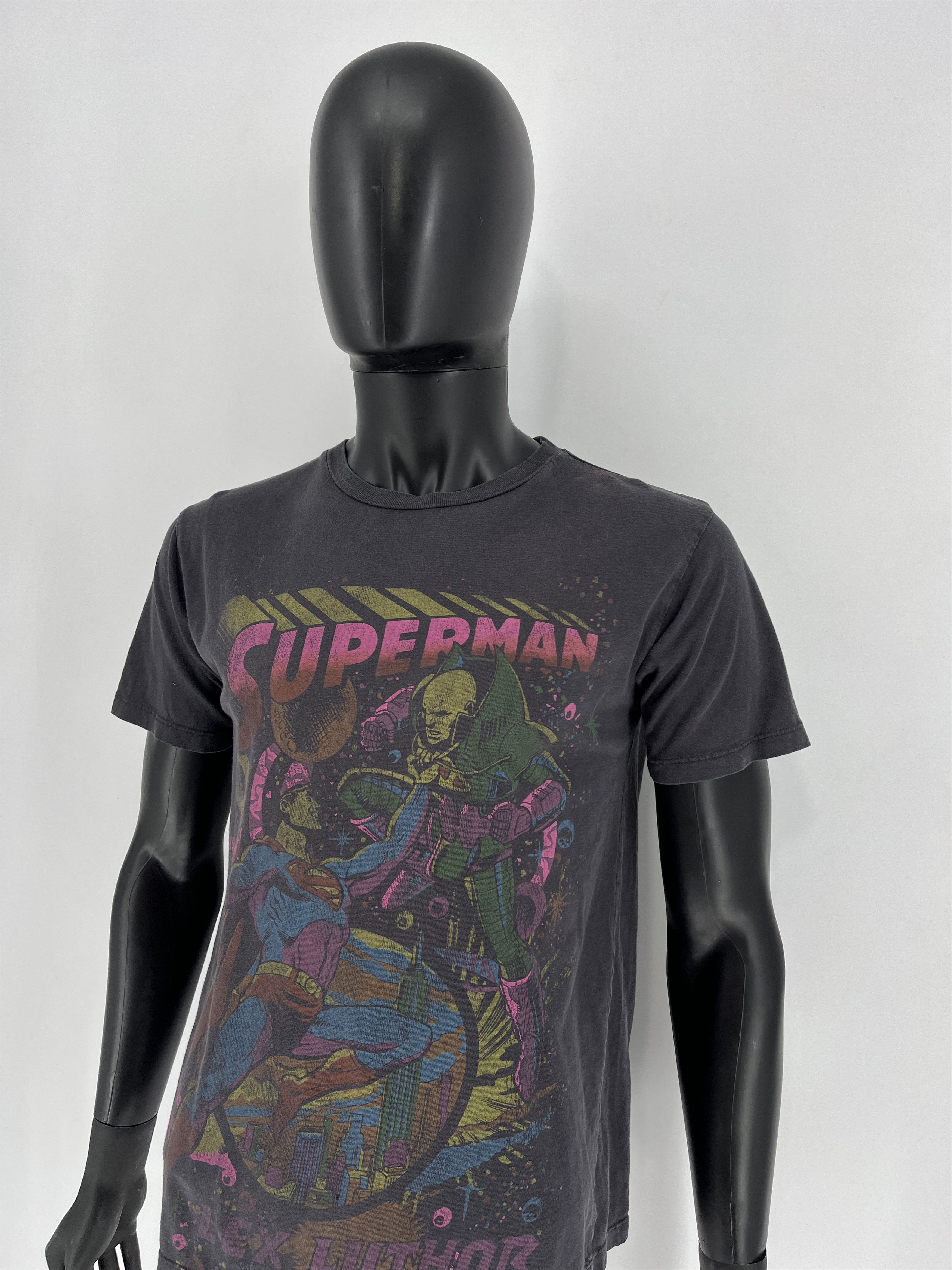DC Comics × Vintage Vintage Superman vs. Lex Luther graphic tee Comics Overprint Size US S / EU 44-46 / 1 - 4 Thumbnail