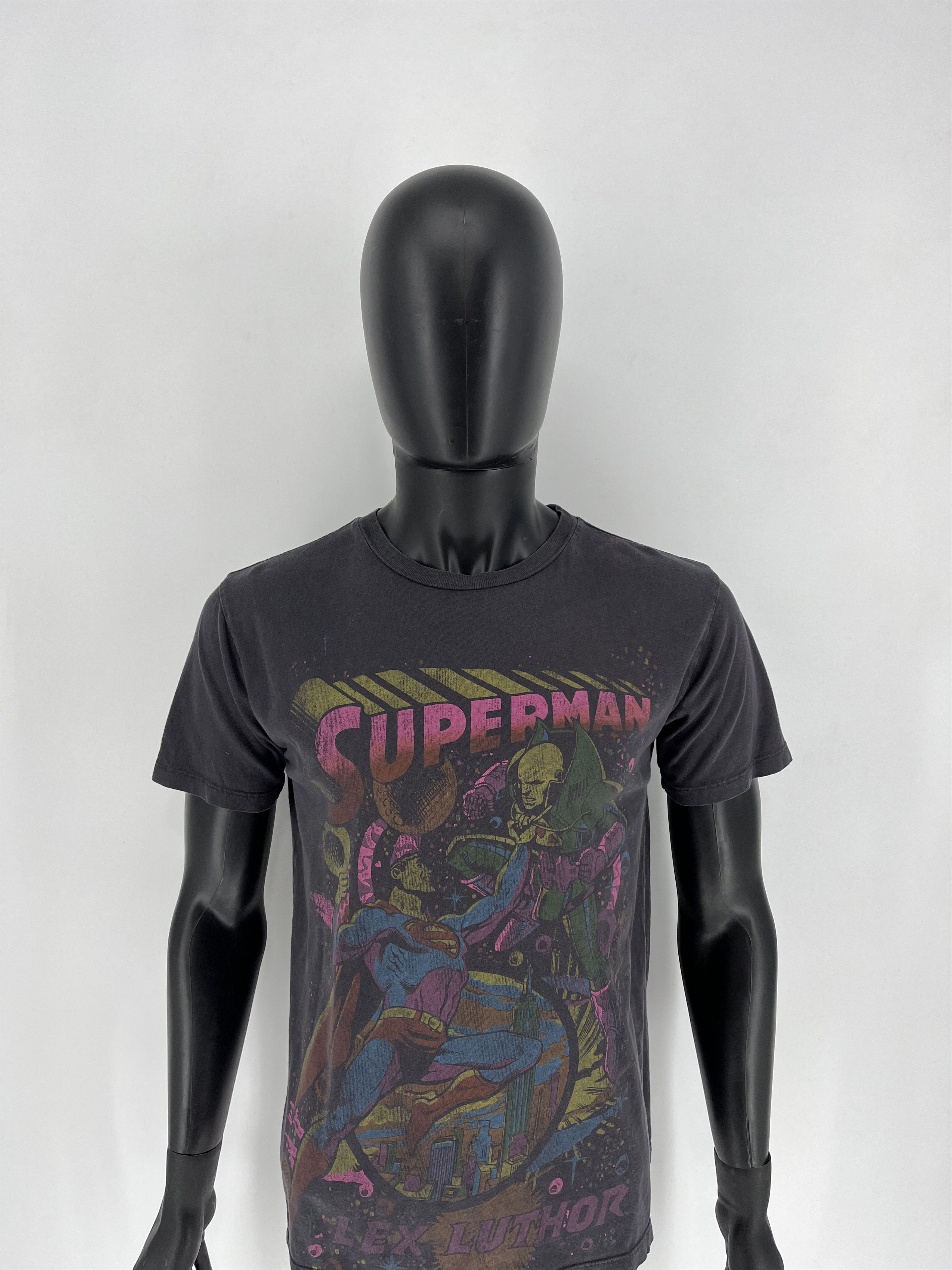 DC Comics × Vintage Vintage Superman vs. Lex Luther graphic tee Comics Overprint Size US S / EU 44-46 / 1 - 5 Thumbnail