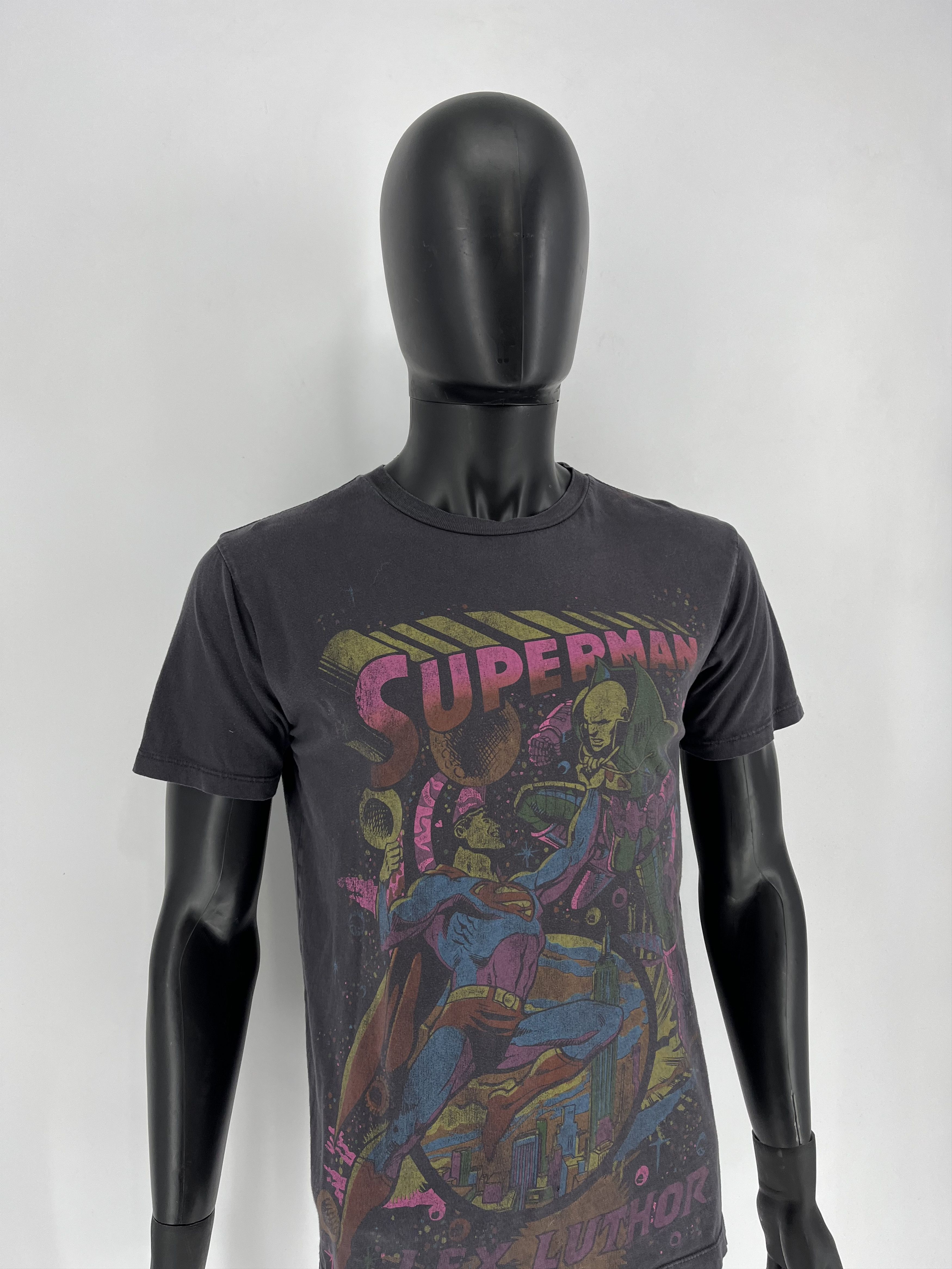DC Comics × Vintage Vintage Superman vs. Lex Luther graphic tee Comics Overprint Size US S / EU 44-46 / 1 - 3 Thumbnail