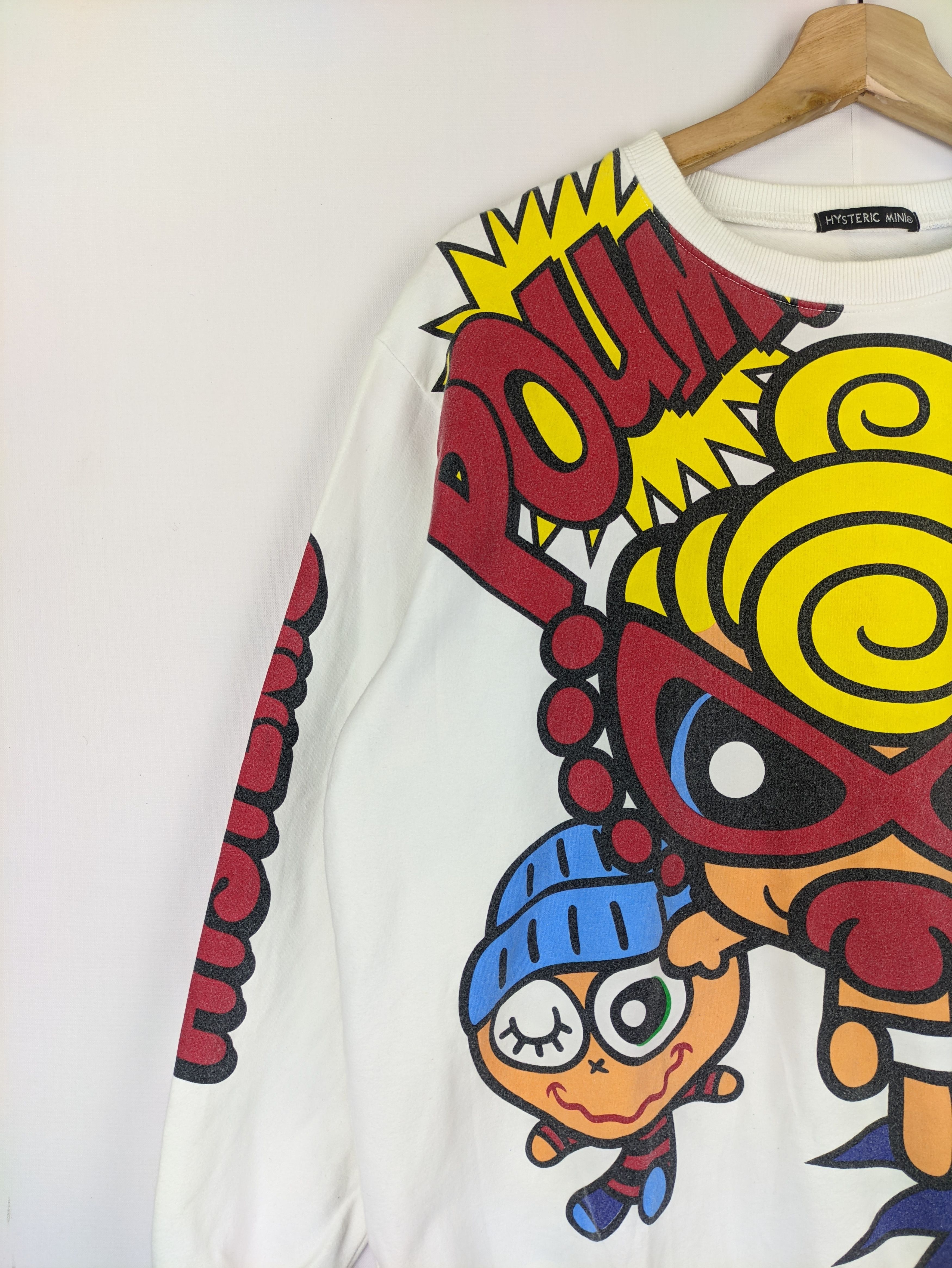 Hysteric Glamour Steals🔥Hysteric Glamour Mini Cropped Sweatshirt Full Print Size M / US 6-8 / IT 42-44 - 5 Thumbnail