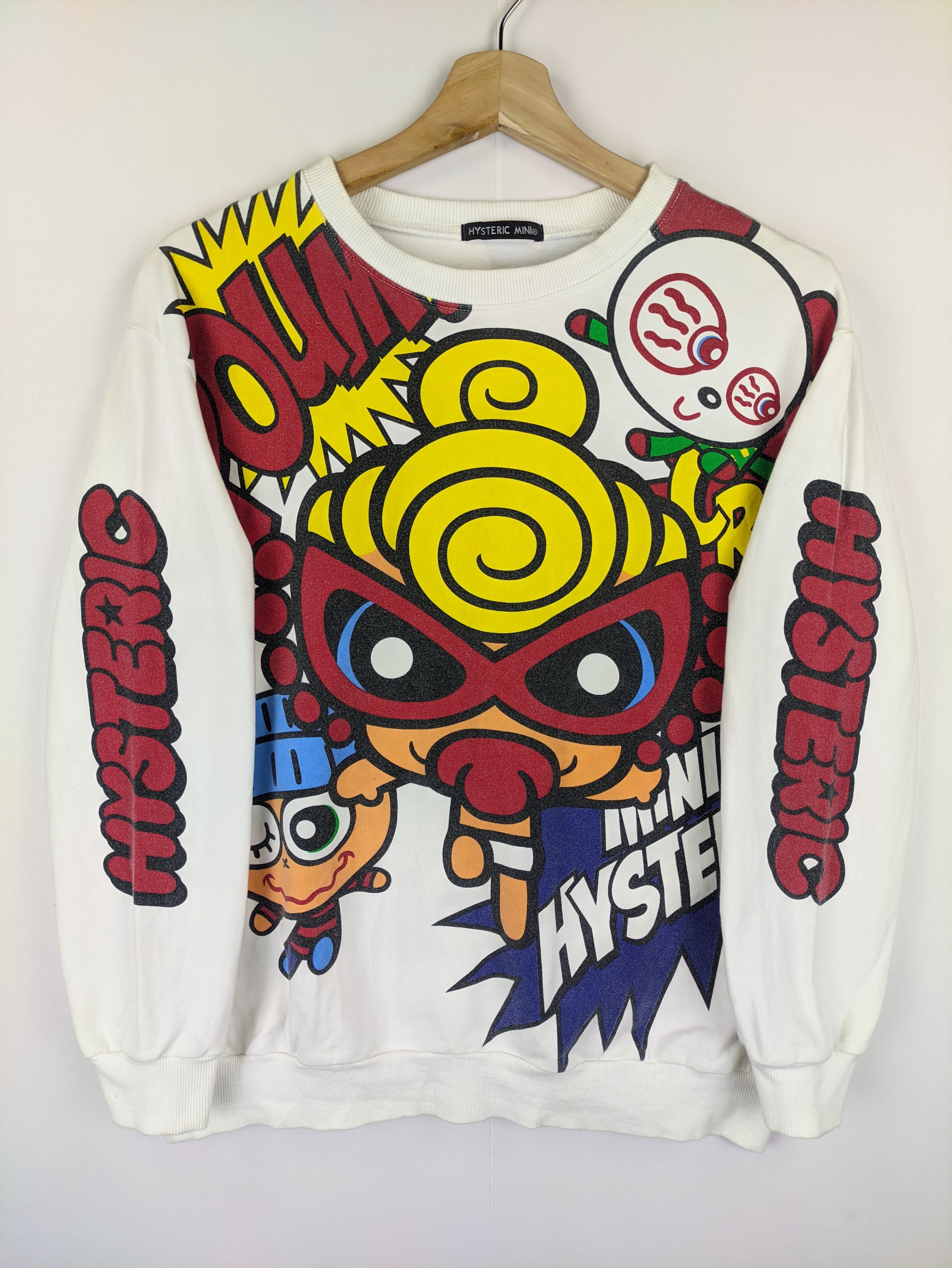 Hysteric Glamour Steals🔥Hysteric Glamour Mini Cropped Sweatshirt Full Print Size M / US 6-8 / IT 42-44 - 1 Thumbnail