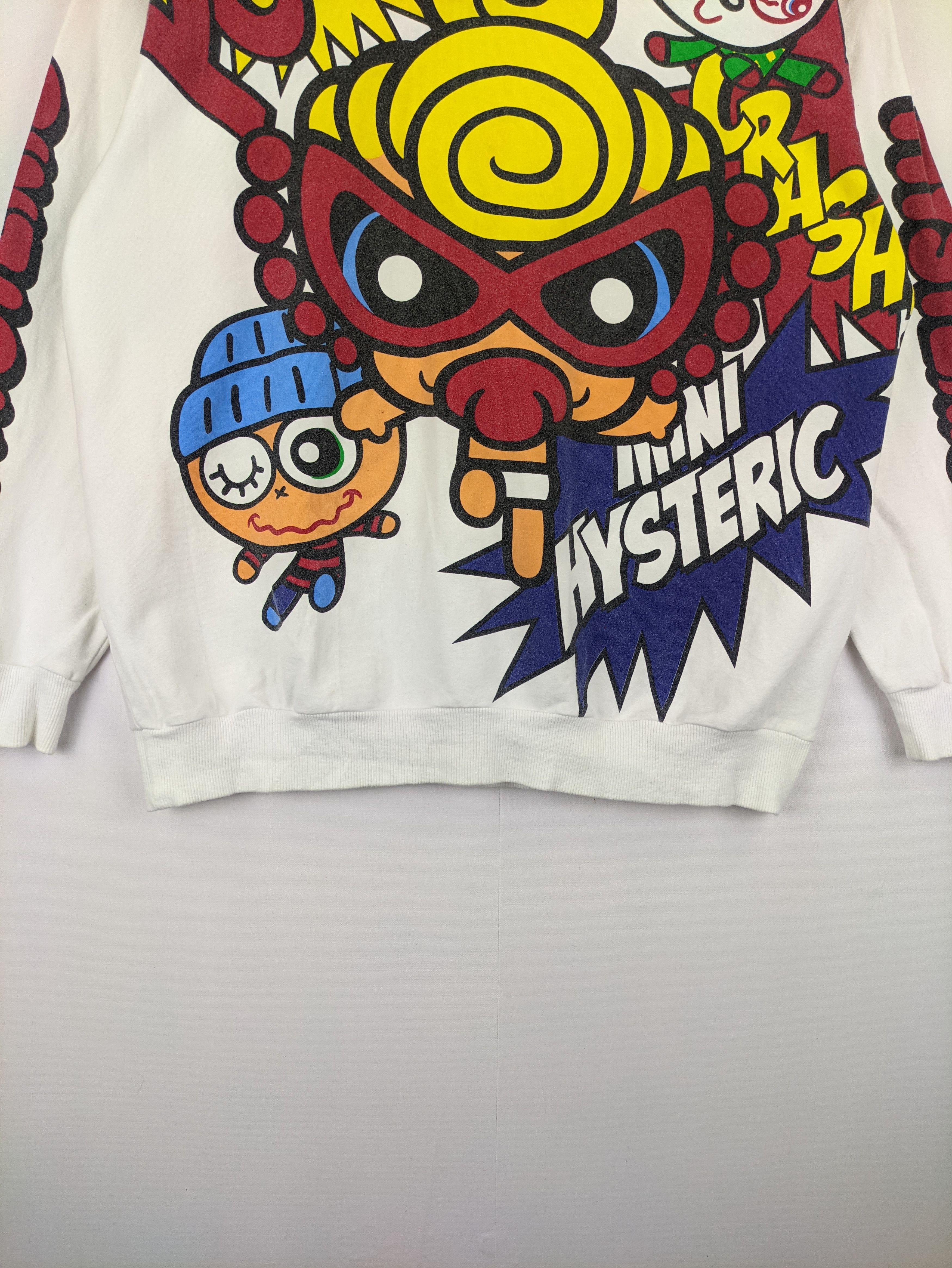 Hysteric Glamour Steals🔥Hysteric Glamour Mini Cropped Sweatshirt Full Print Size M / US 6-8 / IT 42-44 - 7 Thumbnail