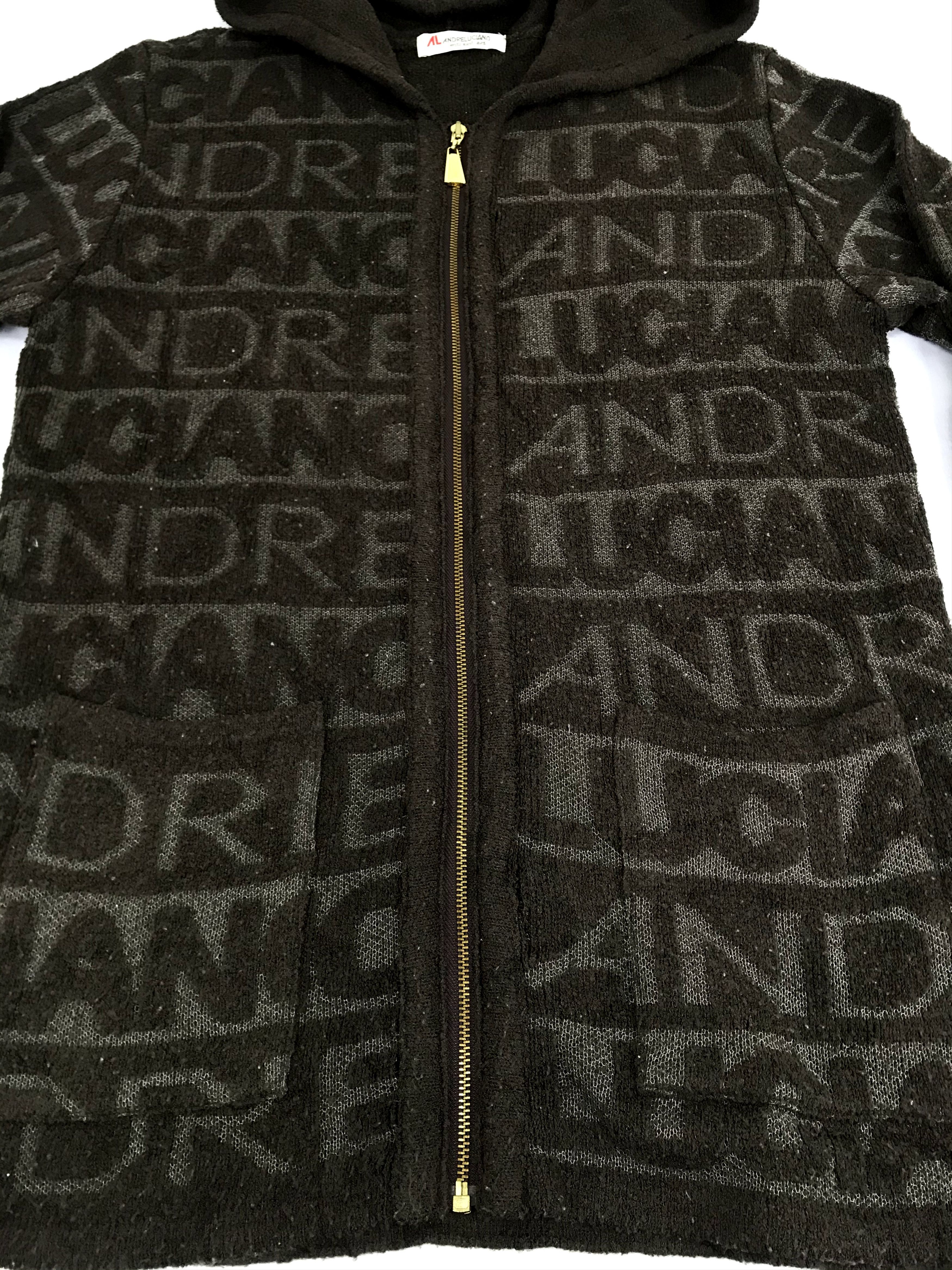 Andreluciano AL Andre Luciano Hoodie Jacket Fleece Zucca Monogram Size US M / EU 48-50 / 2 - 3 Thumbnail