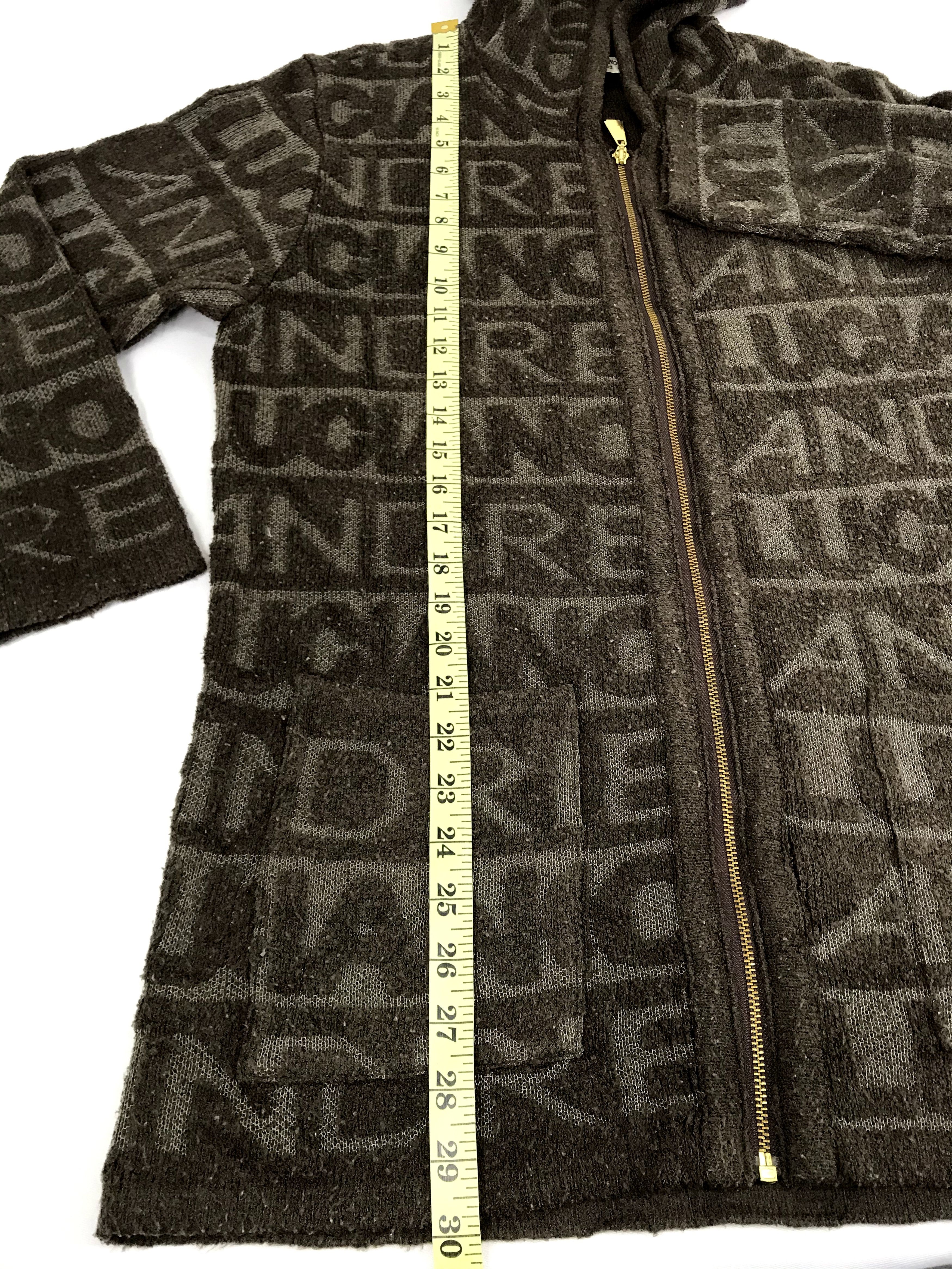 Andreluciano AL Andre Luciano Hoodie Jacket Fleece Zucca Monogram Size US M / EU 48-50 / 2 - 12 Thumbnail