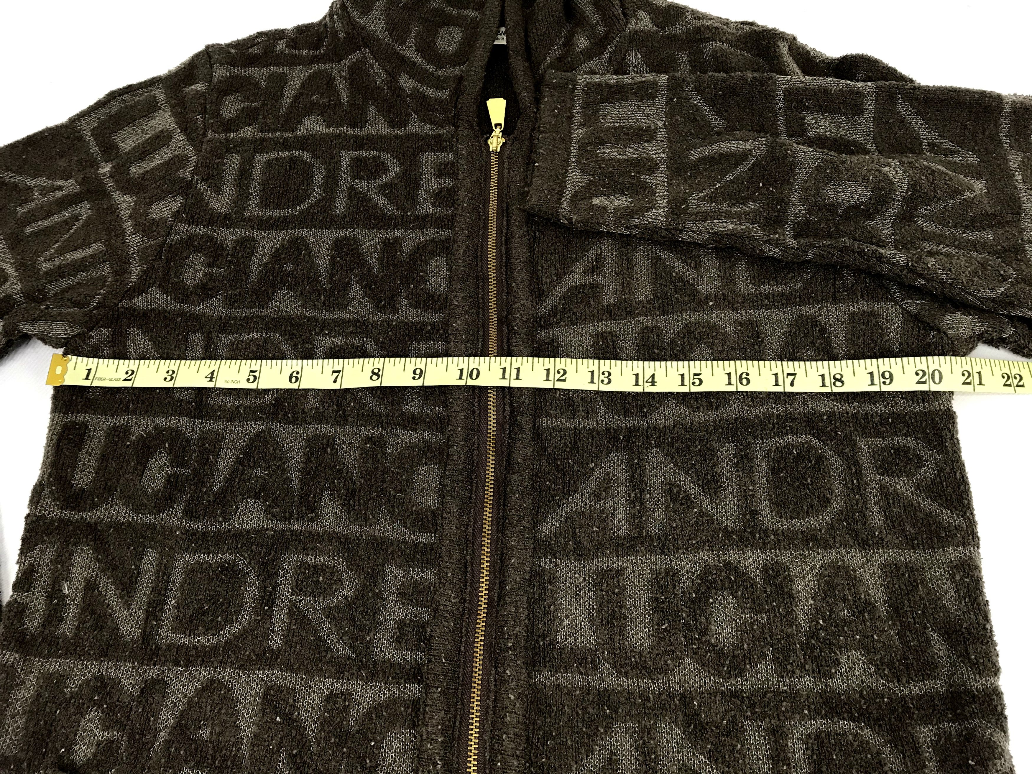 Andreluciano AL Andre Luciano Hoodie Jacket Fleece Zucca Monogram Size US M / EU 48-50 / 2 - 11 Thumbnail