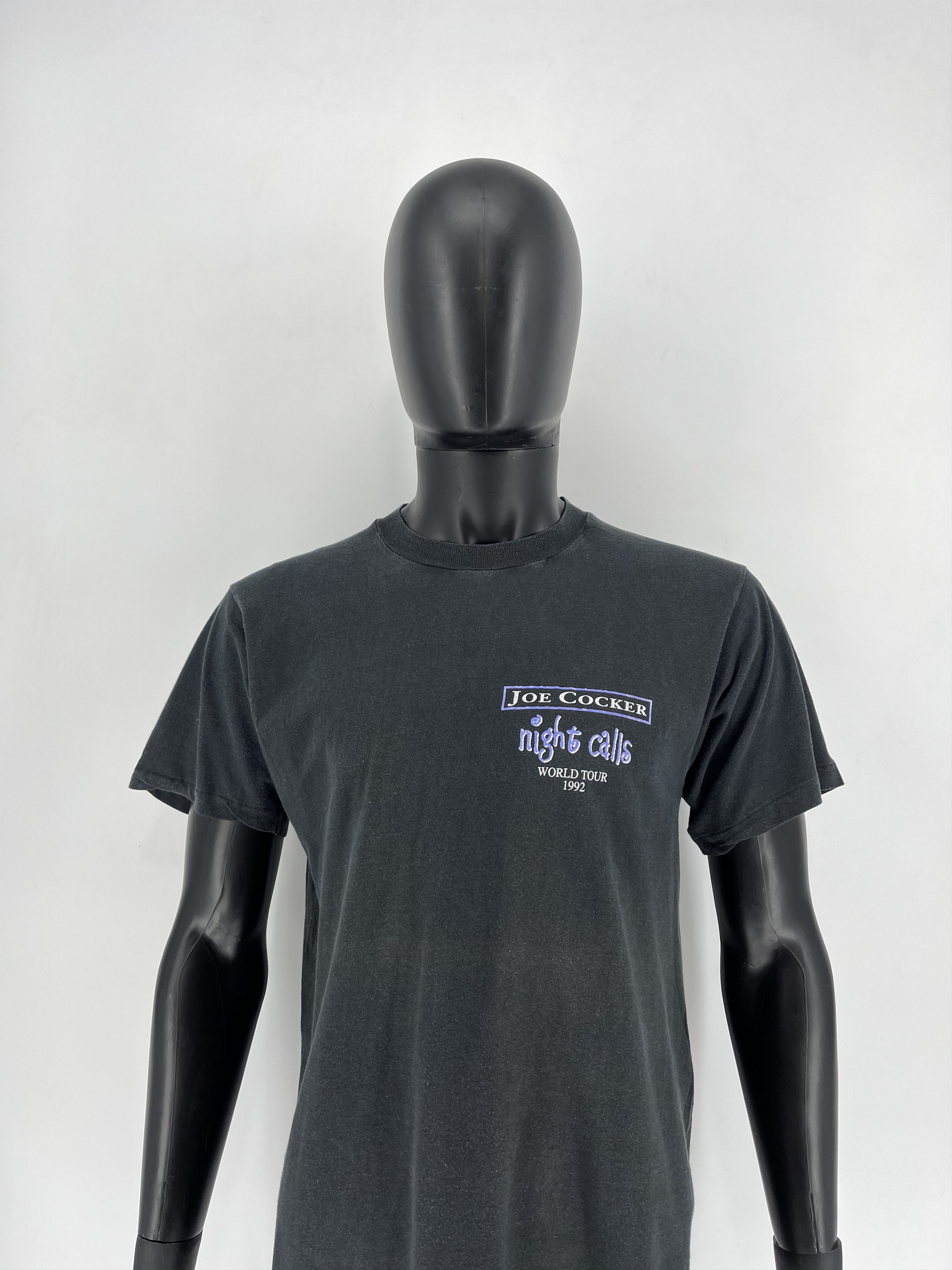 Band Tees Joe Cocker Concert T-Shirt Vintage 1992 Night Calls Single Size US XL / EU 56 / 4 - 6 Thumbnail