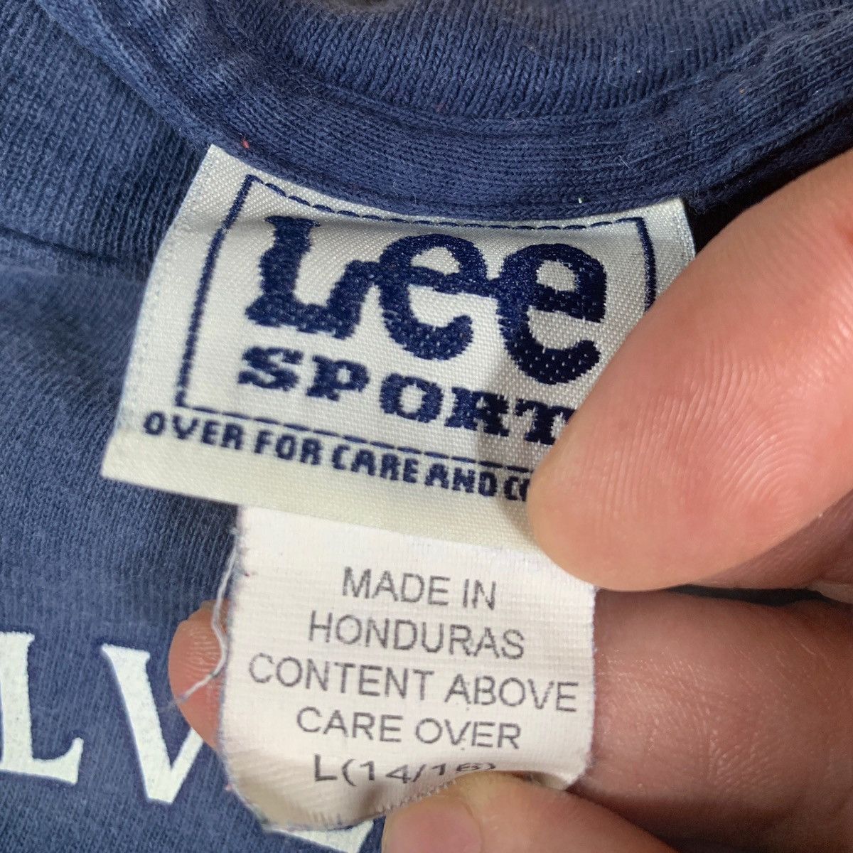 Lee × Vintage Vintage 90s Michigan Wolverines College Lee Sport T Shirt Size US S / EU 44-46 / 1 - 2 Thumbnail