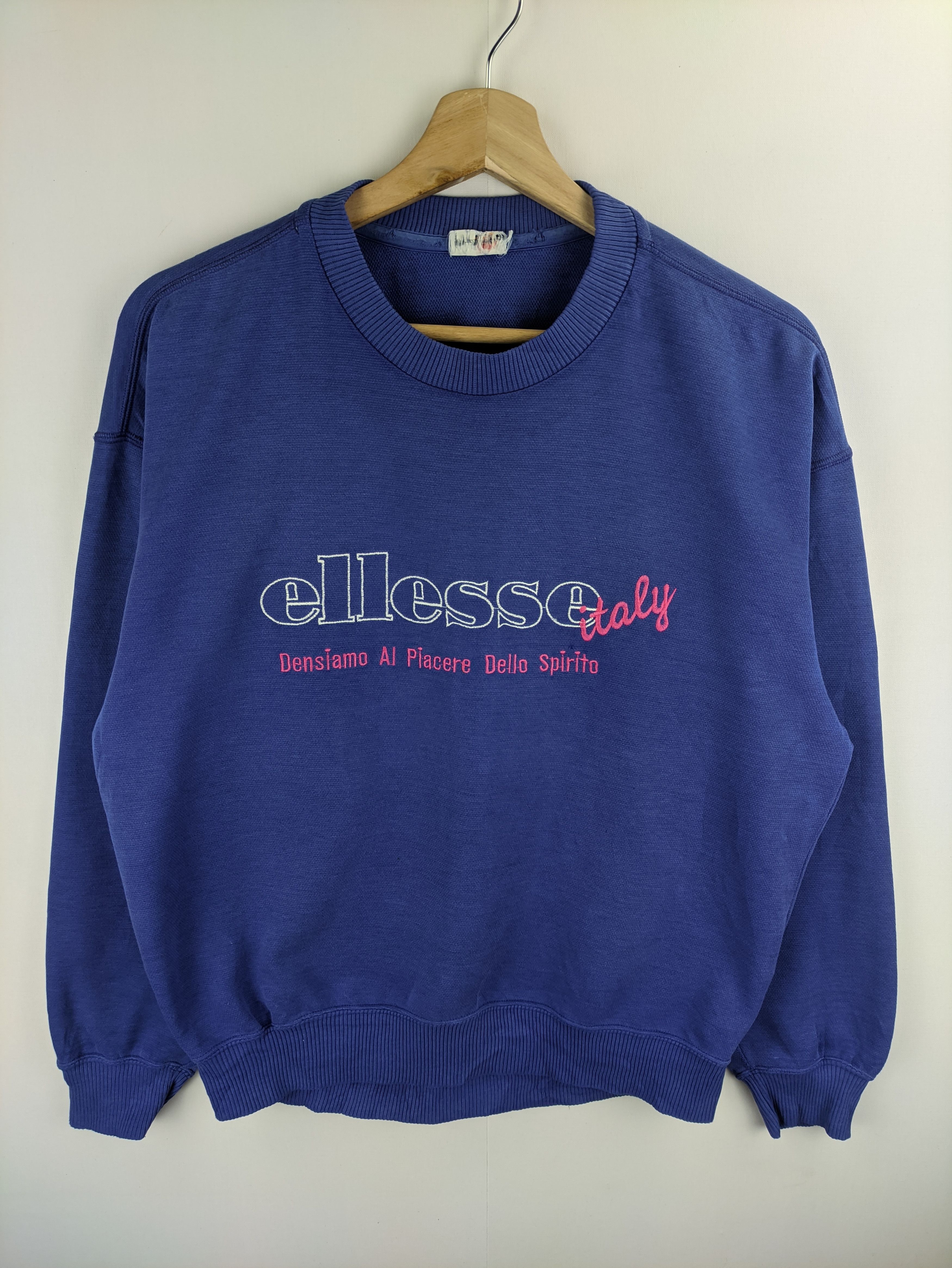 Ellesse Steals🔥Vintage Cropped Sweatshirt by Ellesse Size M / US 6-8 / IT 42-44 - 1 Thumbnail