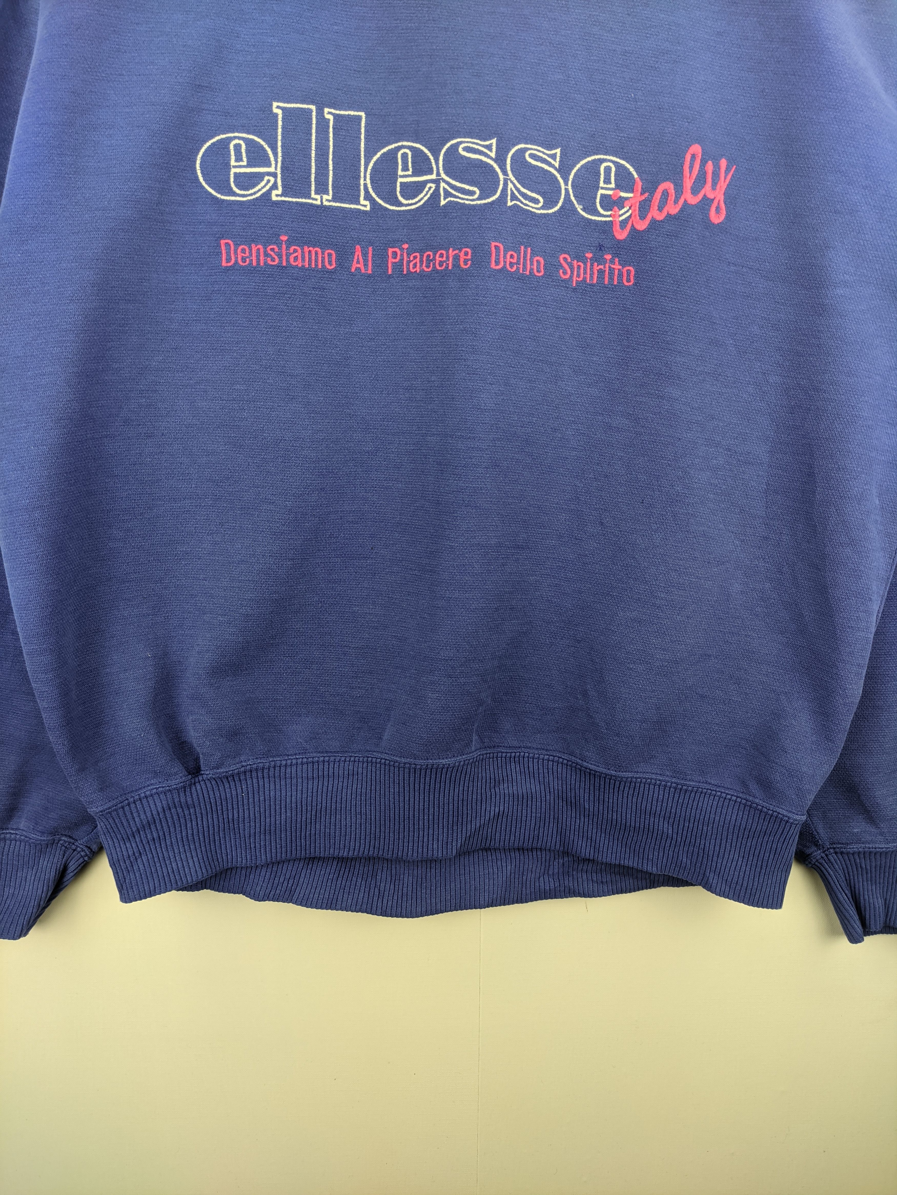 Ellesse Steals🔥Vintage Cropped Sweatshirt by Ellesse Size M / US 6-8 / IT 42-44 - 7 Thumbnail
