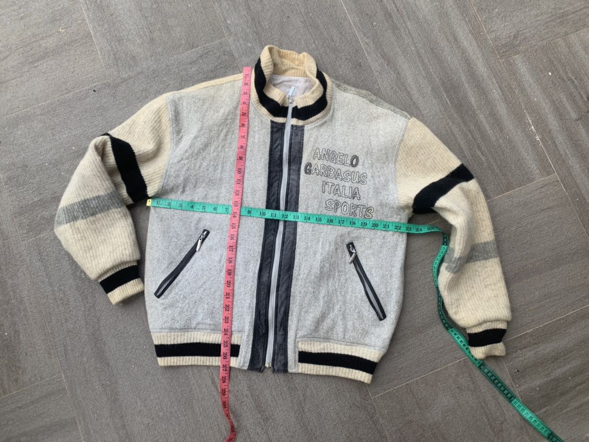 Japanese Brand Vintage Angelo Garbasus Wool Bomber Jacket Size US M / EU 48-50 / 2 - 8 Thumbnail