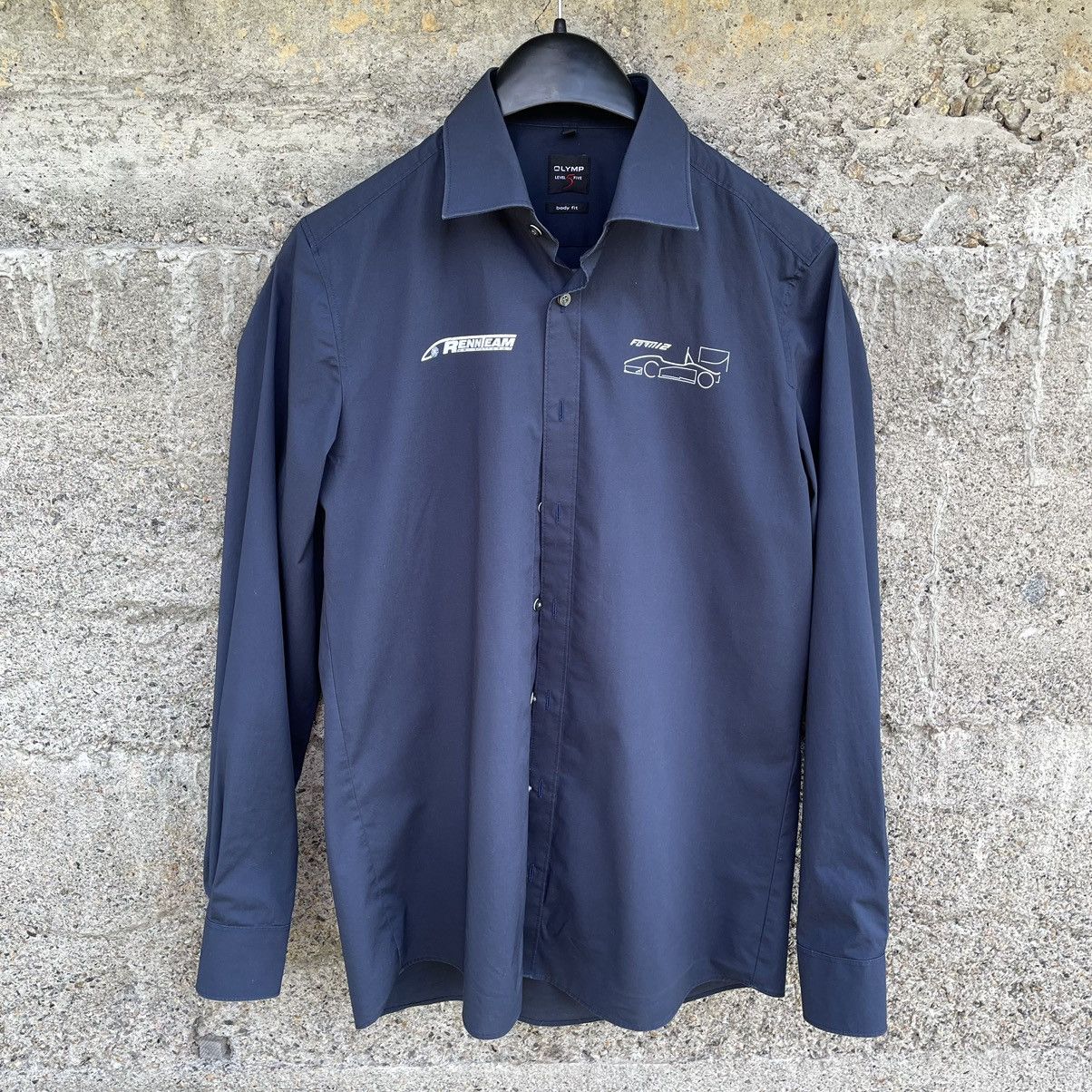 Formula 1 Vintage Formula 2 Button Up Shirt Rennteam 90s Y2K Size US M / EU 48-50 / 2 - 4 Thumbnail