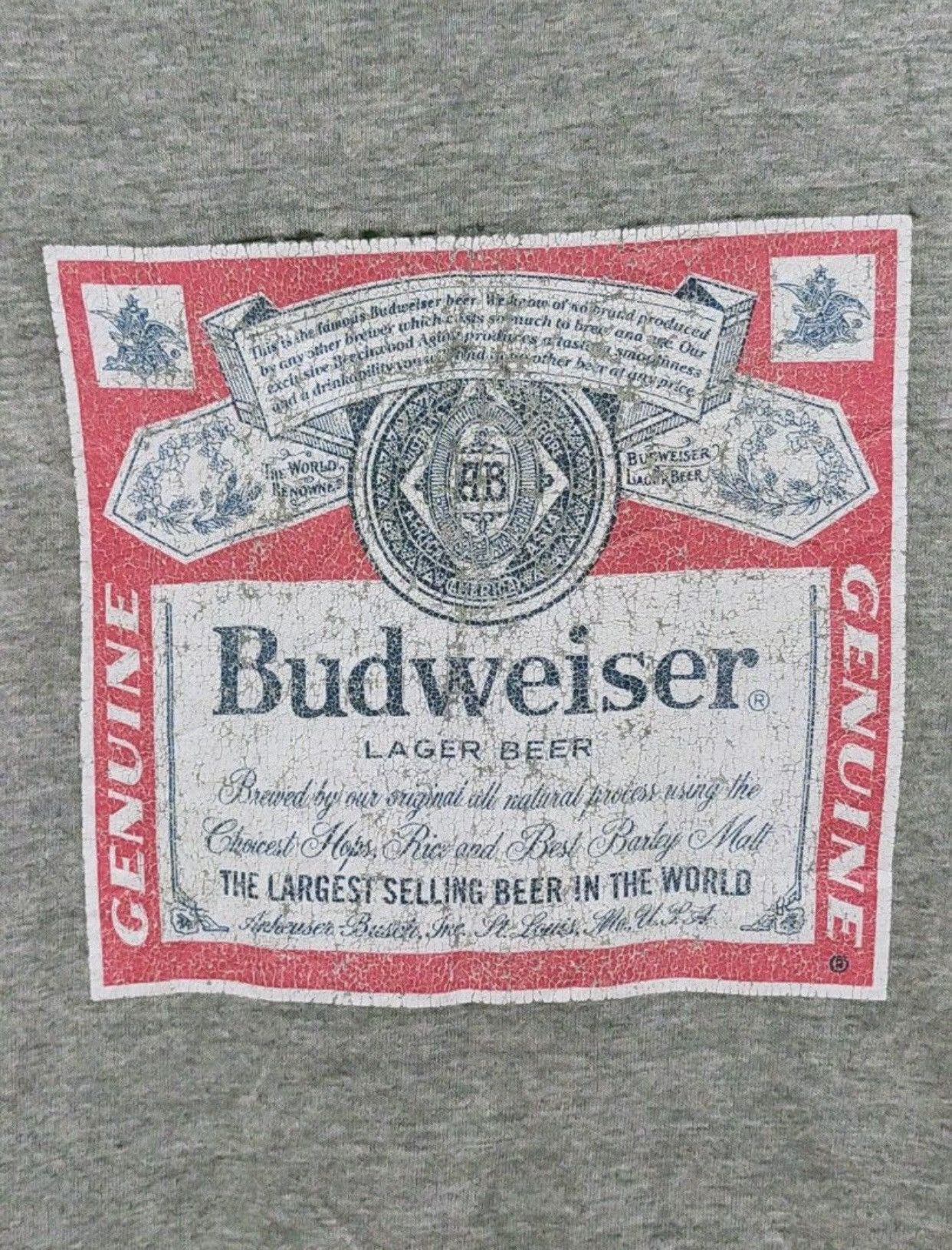 Supreme HOLLY GRAIL VINTAGE SS 09 SUPREME BUDWEISER DISTRESSED Size US L / EU 52-54 / 3 - 5 Thumbnail