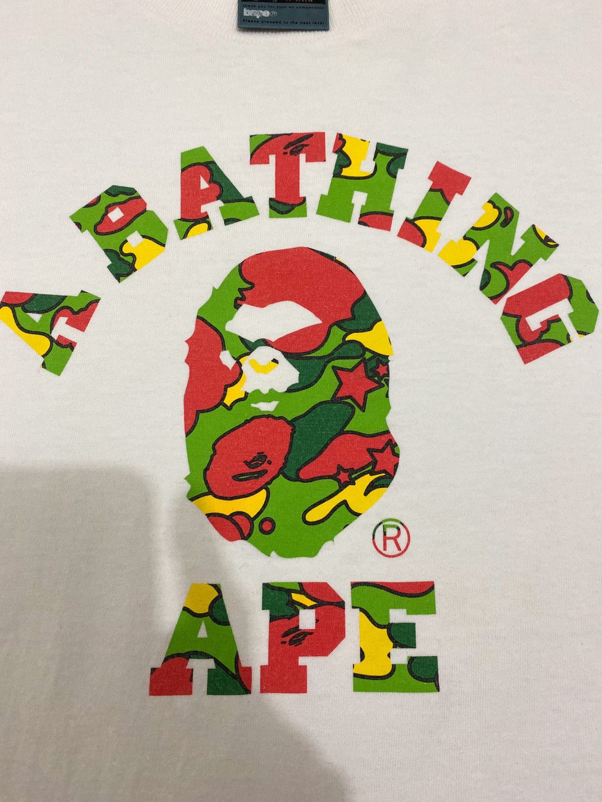 Bape Star Camo College Tee Size US S / EU 44-46 / 1 - 2 Thumbnail