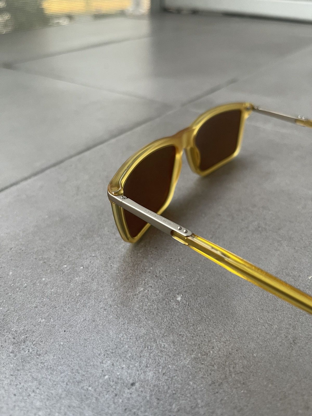 Armani × Emporio Armani × Giorgio Armani Giorgio Armani AR8010 5027/73 Yellow Brown Sunglasses Size ONE SIZE - 5 Thumbnail
