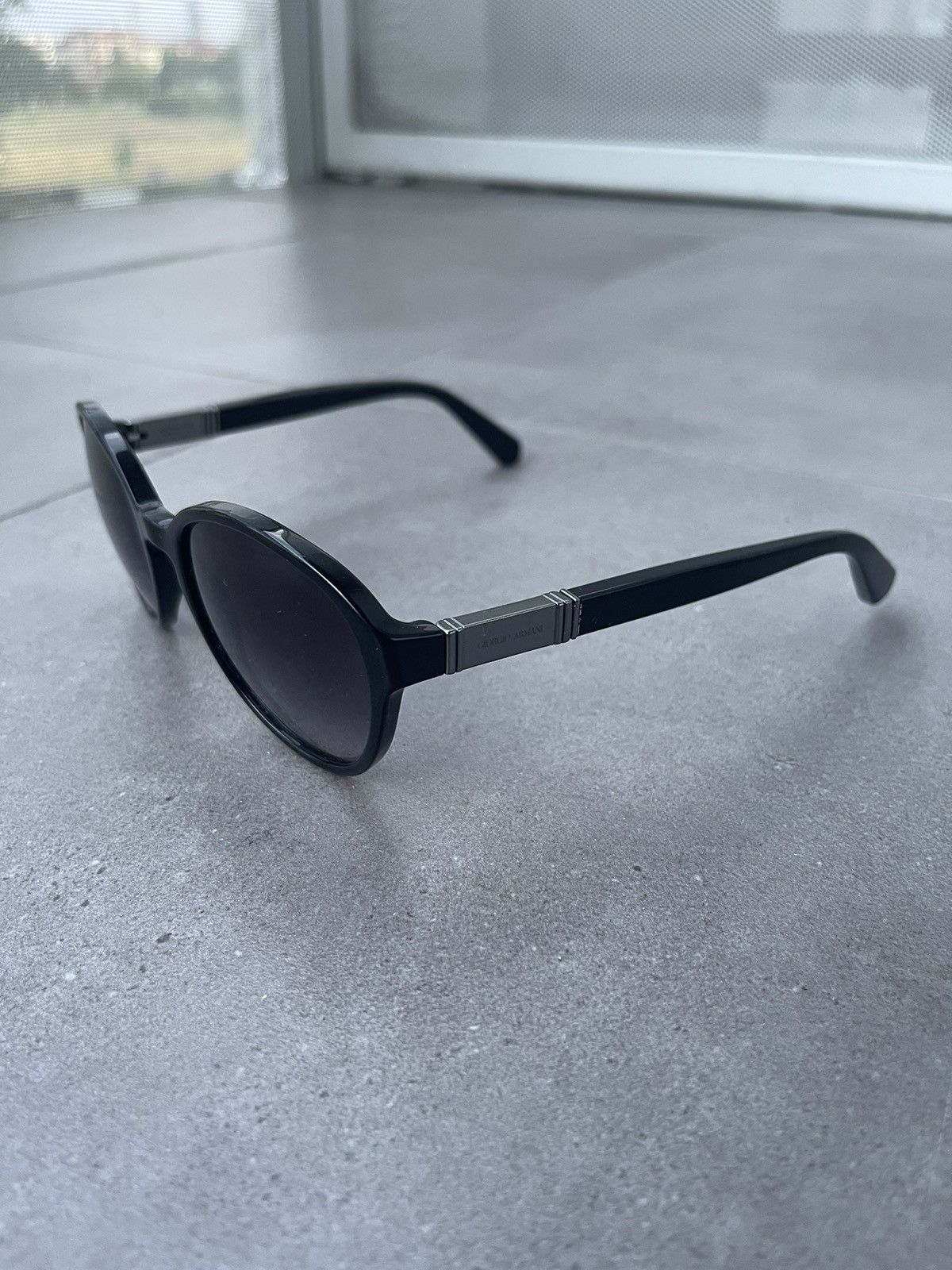 Emporio Armani Giorgio Armani AR8006 5017/8G Black Sunglasses Size ONE SIZE - 4 Thumbnail