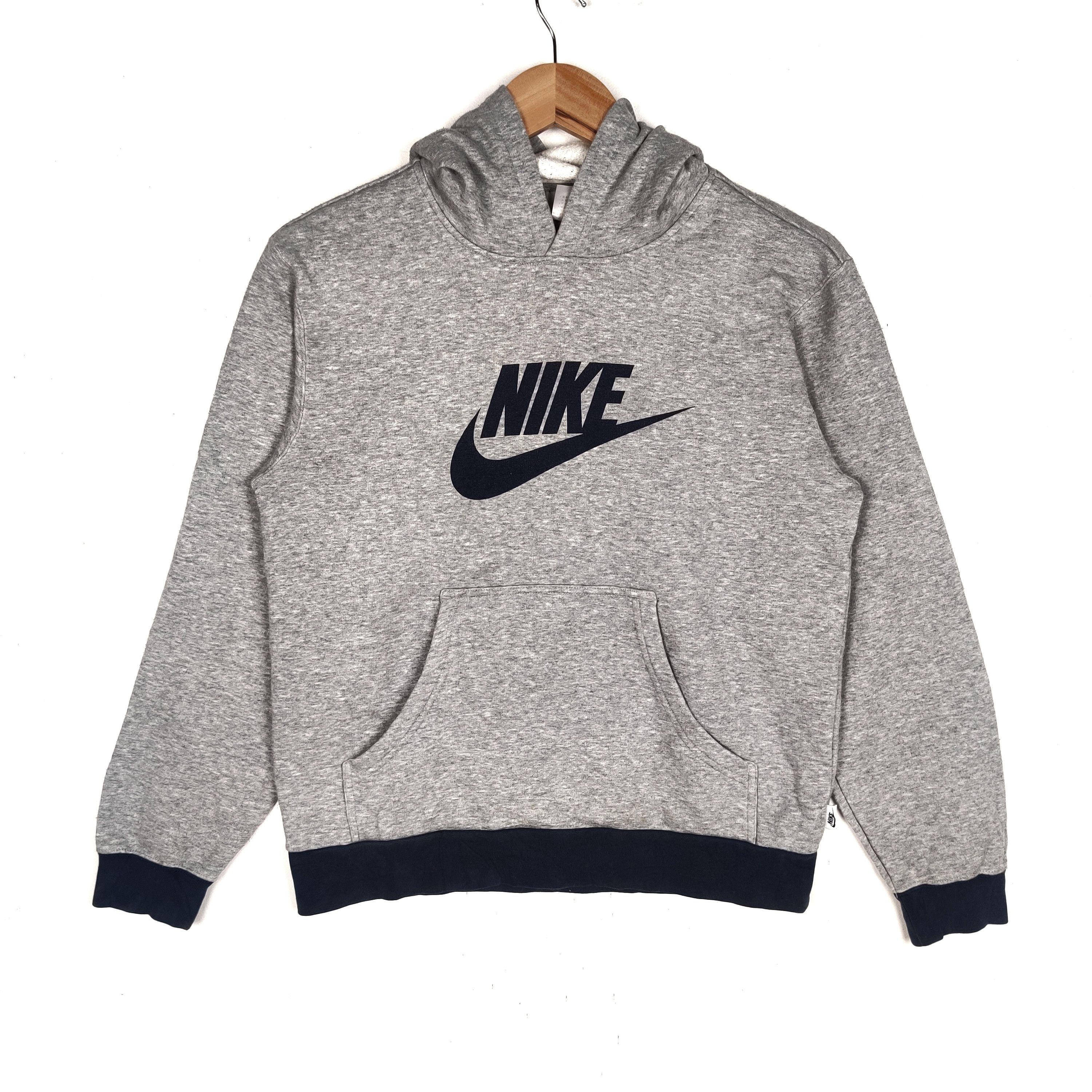 Nike Vintage Nike Hoodie Big Swoosh Size M / US 6-8 / IT 42-44 - 1 Thumbnail