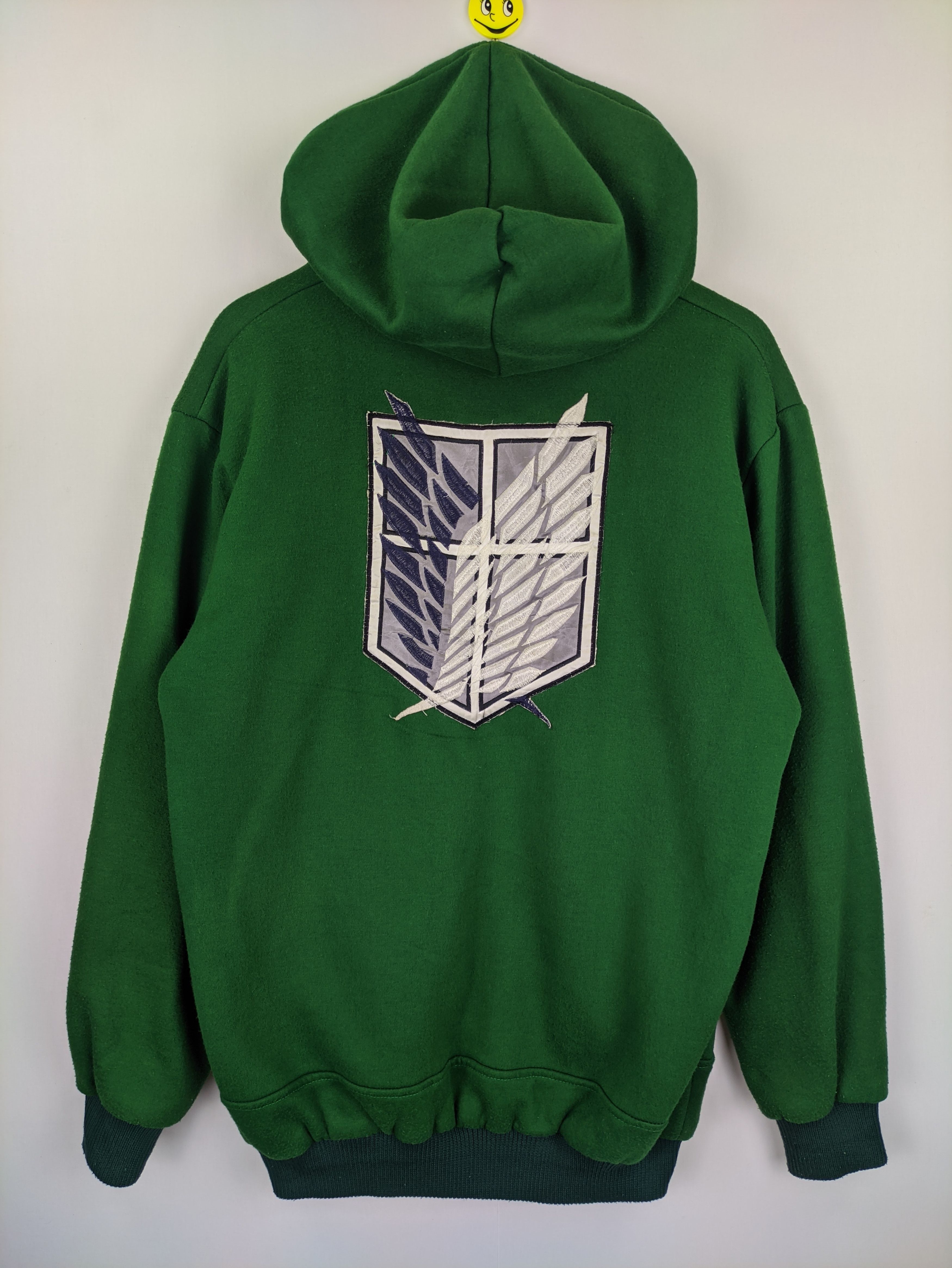 Anime Steals🔥Hoodie Zipper Up Attack On Titan Survey Corps Emblem Size US L / EU 52-54 / 3 - 1 Thumbnail