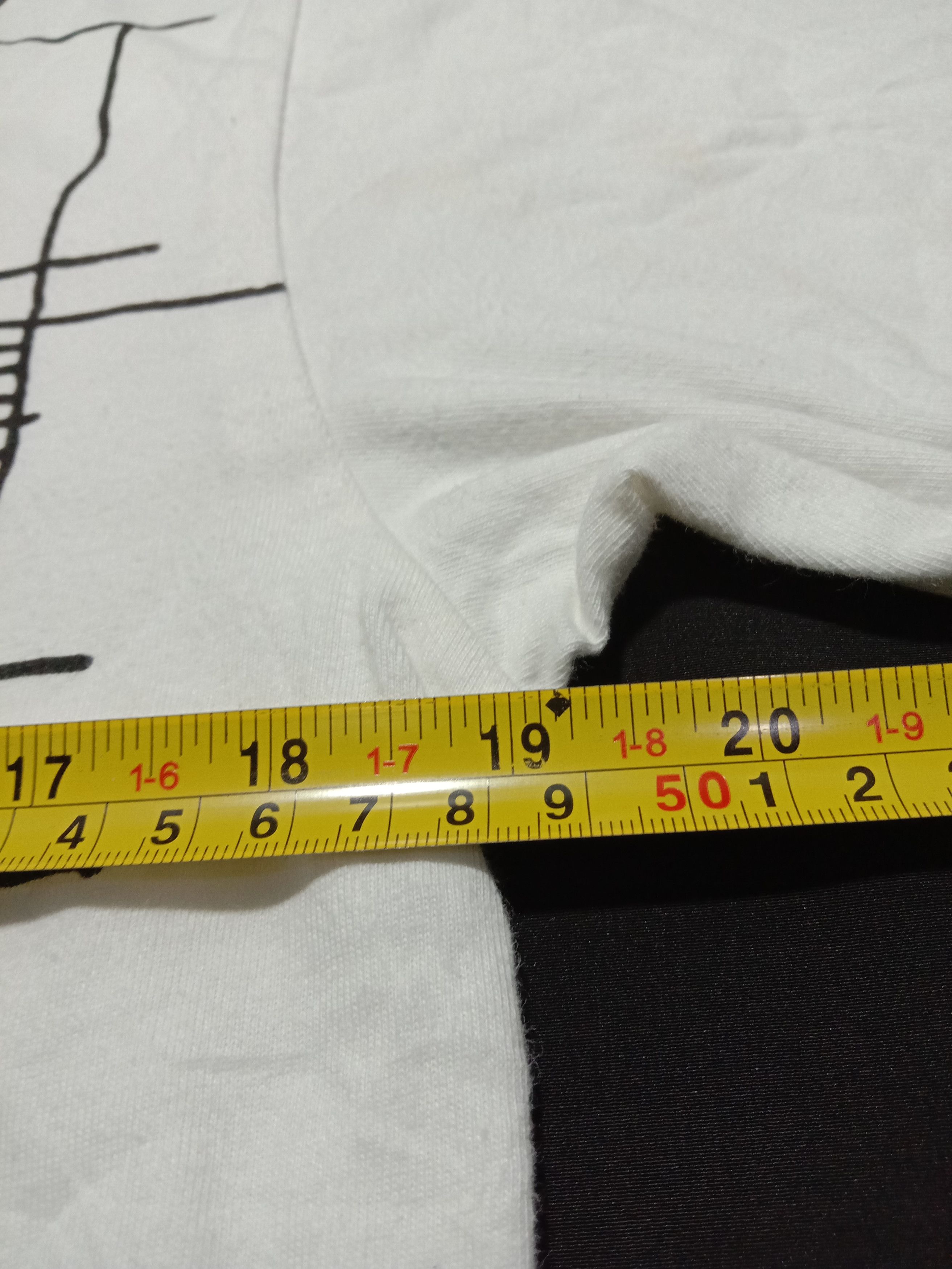 Japanese Brand Jason Polan White Big Art Tee Size US M / EU 48-50 / 2 - 7 Thumbnail