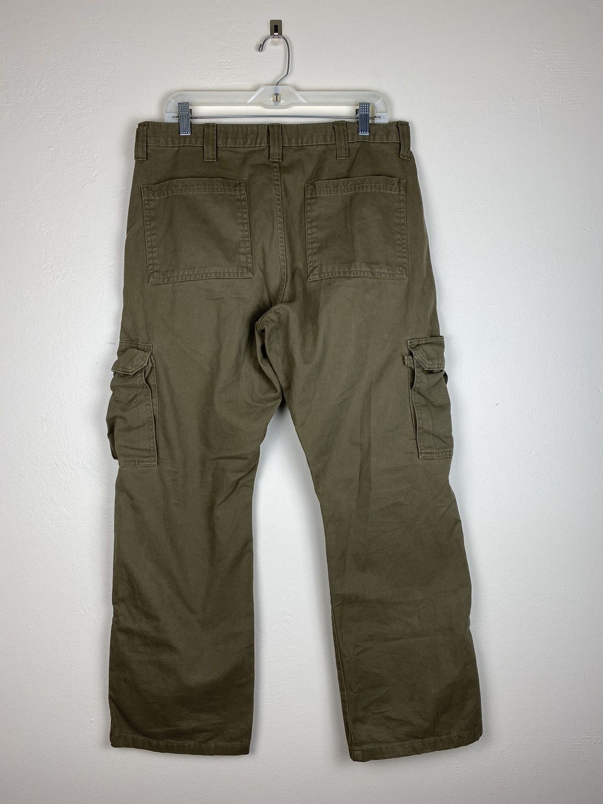 Vintage Vintage Wrangler Cargo Pants Olive Green Size US 32 / EU 48 - 2 Thumbnail