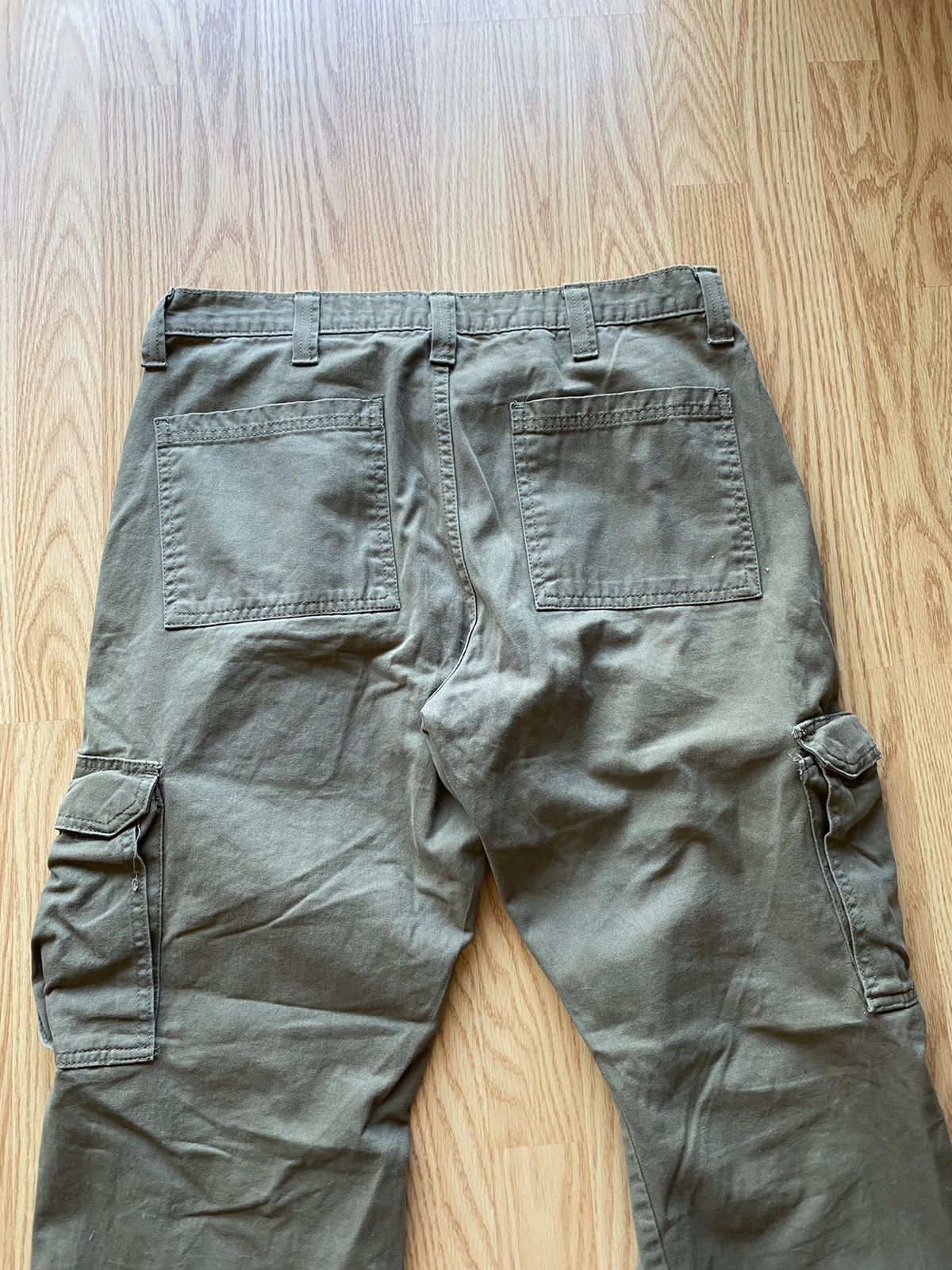 Vintage Vintage Wrangler Cargo Pants Olive Green Size US 32 / EU 48 - 7 Thumbnail