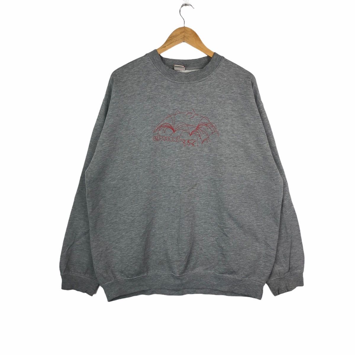 Vintage Vintage elwood sweatshirt Size US XL / EU 56 / 4 - 1 Thumbnail
