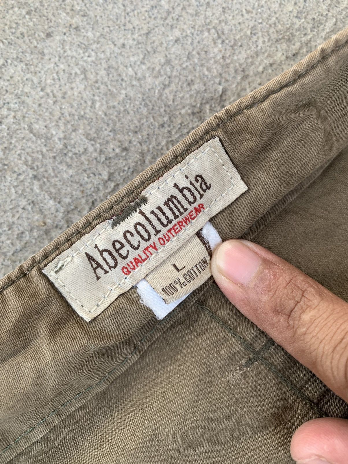 Japanese Brand Faded Abecolumbia Cargo Pants Size US 31 - 13 Thumbnail