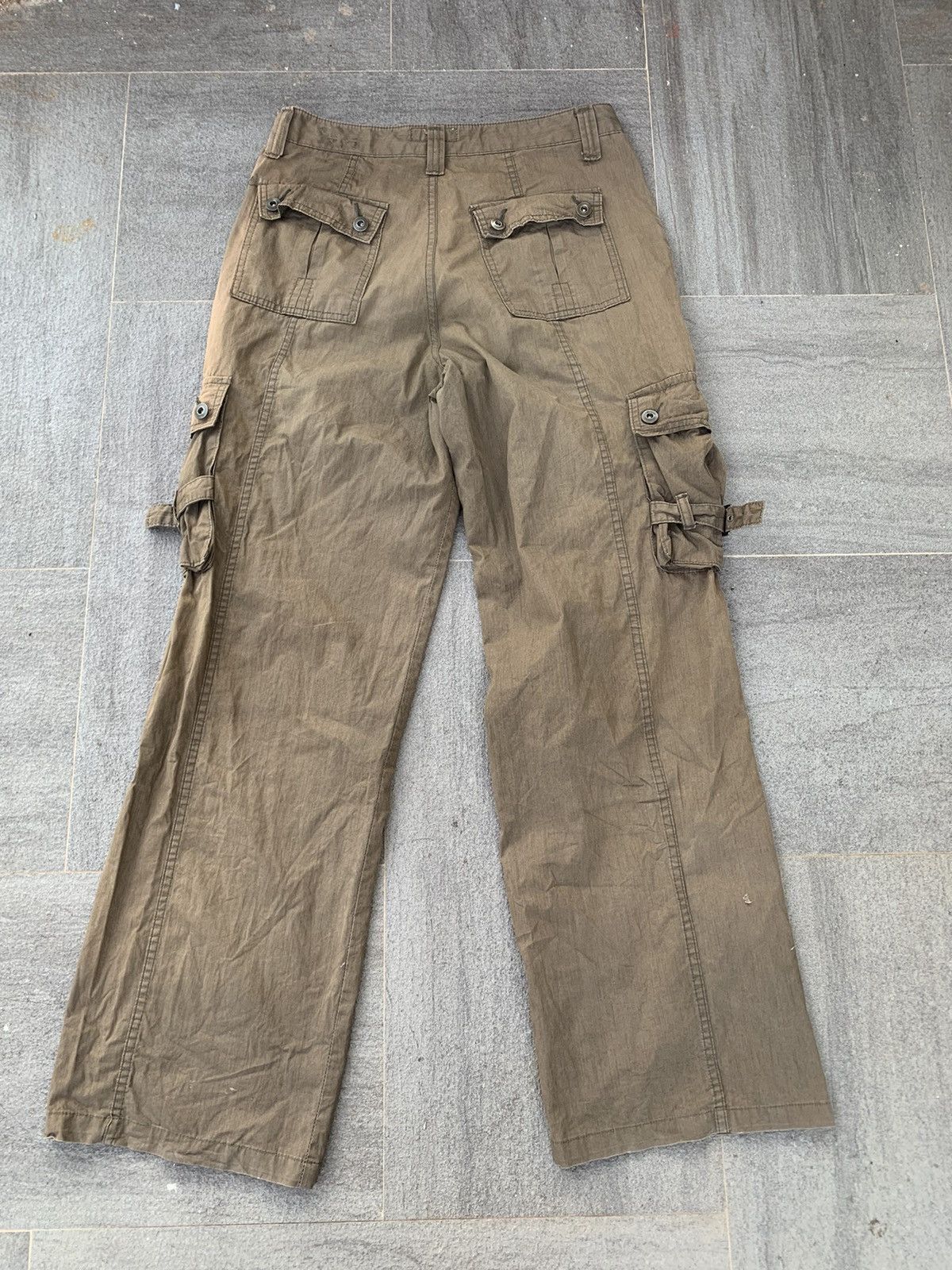 Japanese Brand Faded Abecolumbia Cargo Pants Size US 31 - 4 Thumbnail