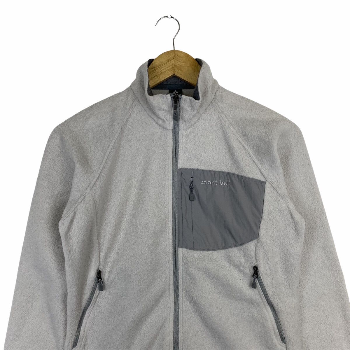 Montbell × Vintage VINTAGE MONTBELL SMALL LOGO FLEECE ZIPPER SWEATER Size US XS / EU 42 / 0 - 4 Thumbnail