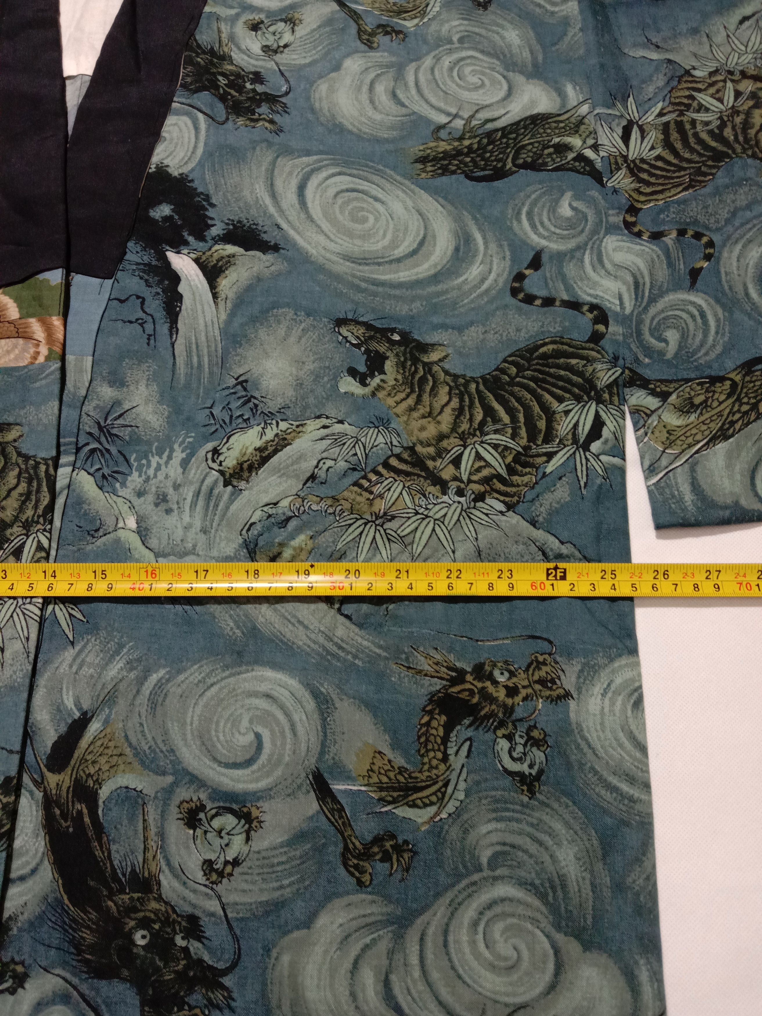 Edition Japan × Japanese Brand Silk Kimono Japanese Hanten Haori Japanese Traditional Size US XL / EU 56 / 4 - 3 Thumbnail