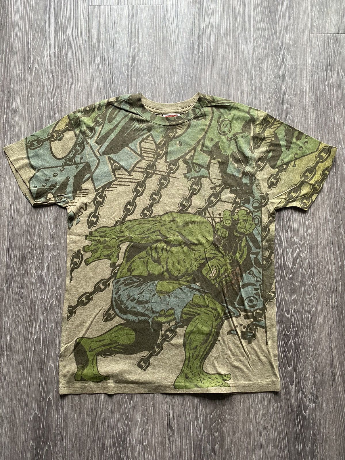 Marvel Comics Vintage Marvel Comics The Incredible Hulk T Shirt Green 2009 Size US M / EU 48-50 / 2 - 2 Thumbnail