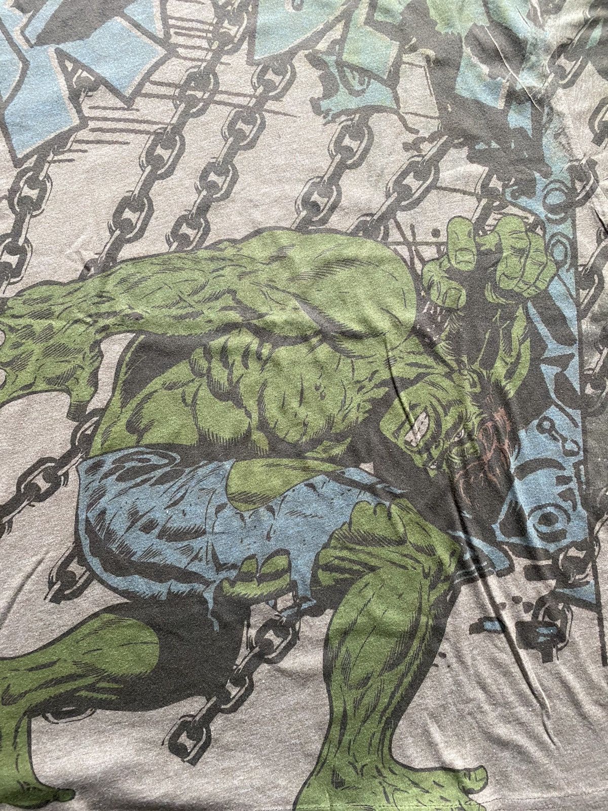 Marvel Comics Vintage Marvel Comics The Incredible Hulk T Shirt Green 2009 Size US M / EU 48-50 / 2 - 3 Thumbnail