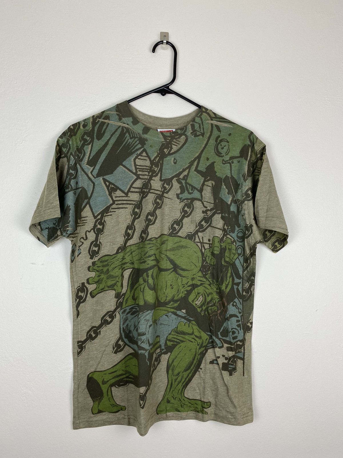 Marvel Comics Vintage Marvel Comics The Incredible Hulk T Shirt Green 2009 Size US M / EU 48-50 / 2 - 1 Thumbnail