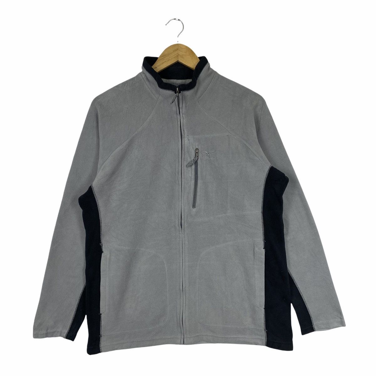 Mizuno × Vintage VINTAGE MIZUNO SMALL LOGO SPORTSWEAR FLEECE ZIPPER SWEATER Size US M / EU 48-50 / 2 - 1 Thumbnail