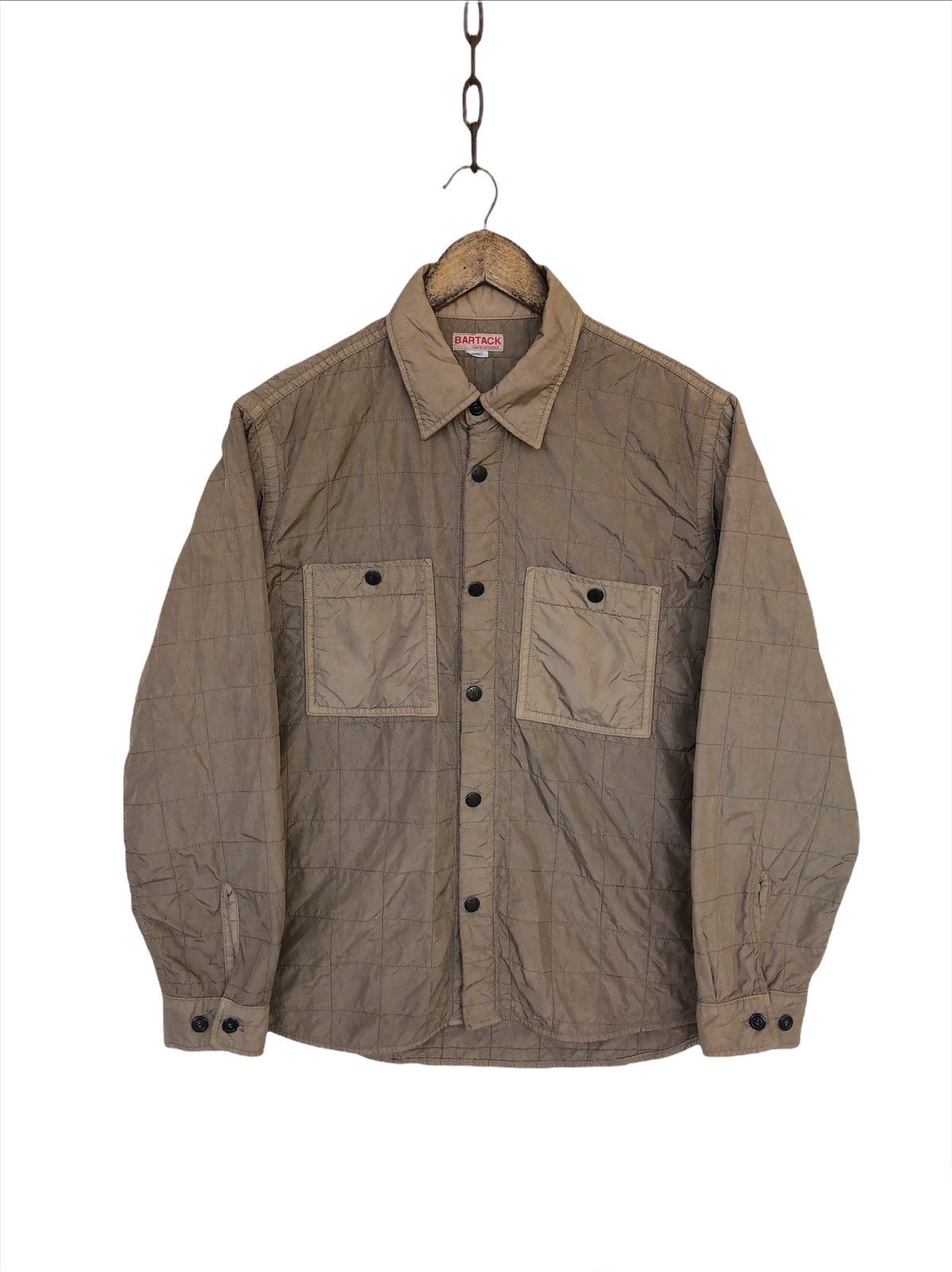 Hysteric Glamour OG Bartack 🇯🇵 Quilted Double Pockets Work Shirt Jacket Size US M / EU 48-50 / 2 - 2 Thumbnail