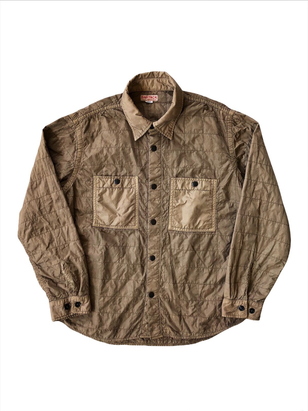Hysteric Glamour OG Bartack 🇯🇵 Quilted Double Pockets Work Shirt Jacket Size US M / EU 48-50 / 2 - 1 Thumbnail